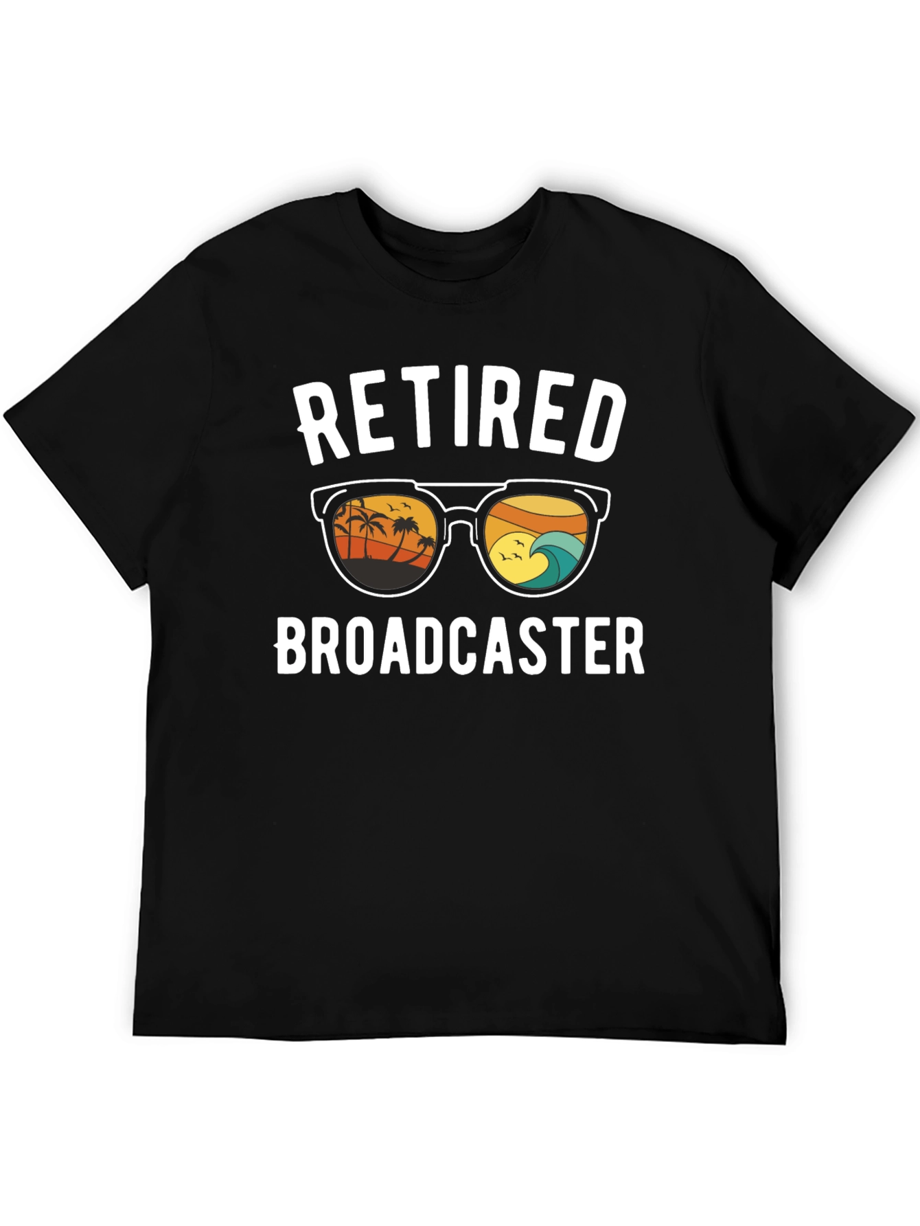 Retired Broadcaster Graphic T-Shirt