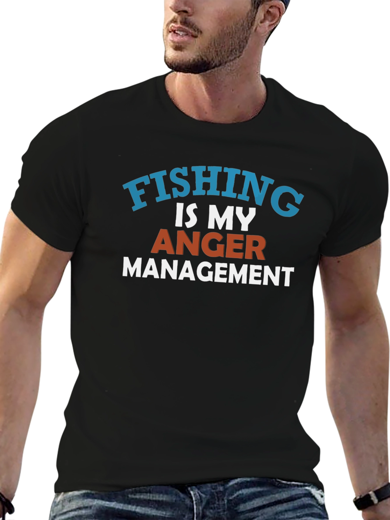 Fishing Is My Anger Management T-Shirt