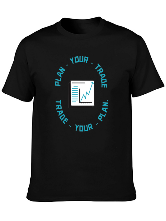 Plan Your Trade Black T-Shirt