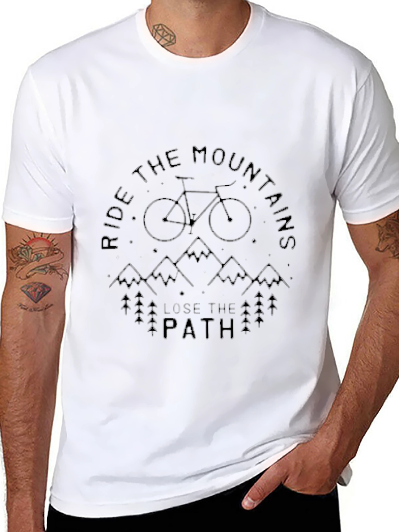 Ride the Mountains Graphic T-Shirt