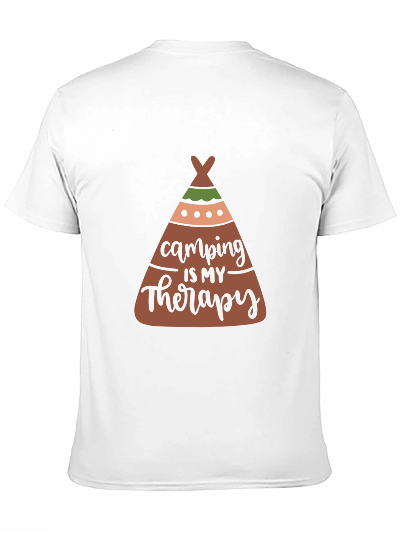 Camping is My Therapy Graphic Tee