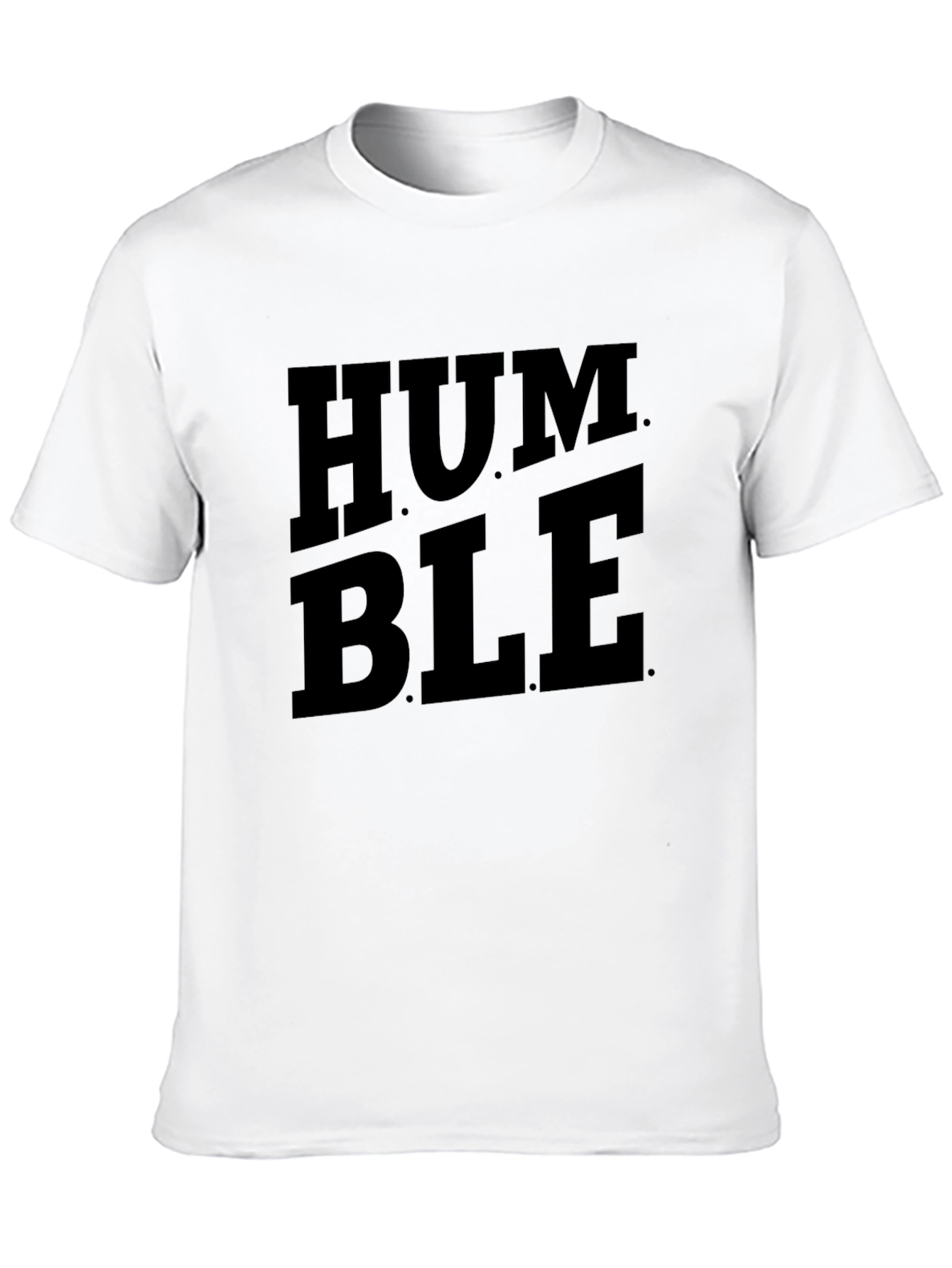 Humble Graphic Tee - Mens Black Cotton T-Shirt
