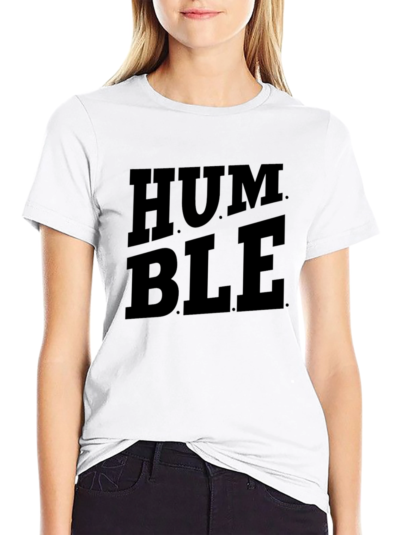Humble Graphic Tee - Mens Black Cotton T-Shirt