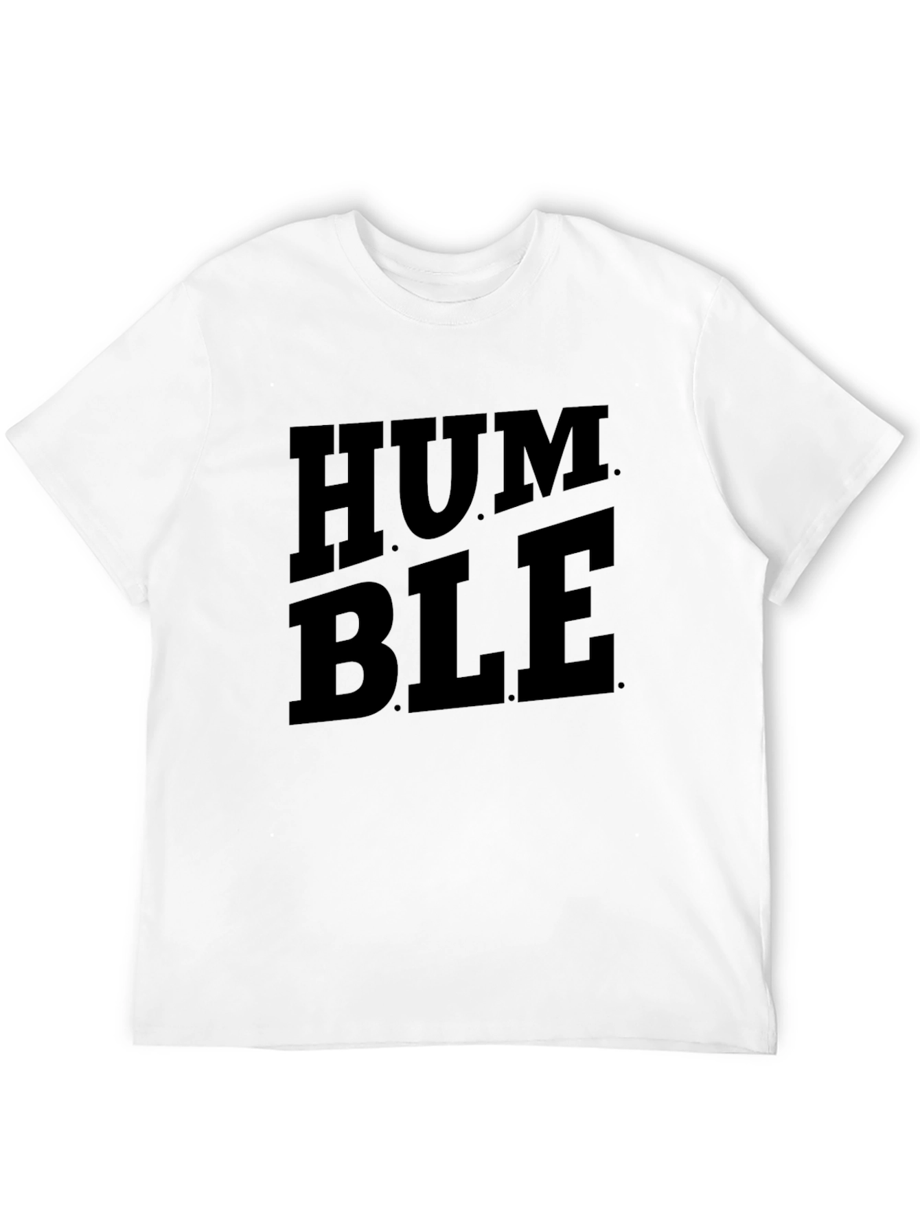 Humble Graphic Tee - Mens Black Cotton T-Shirt