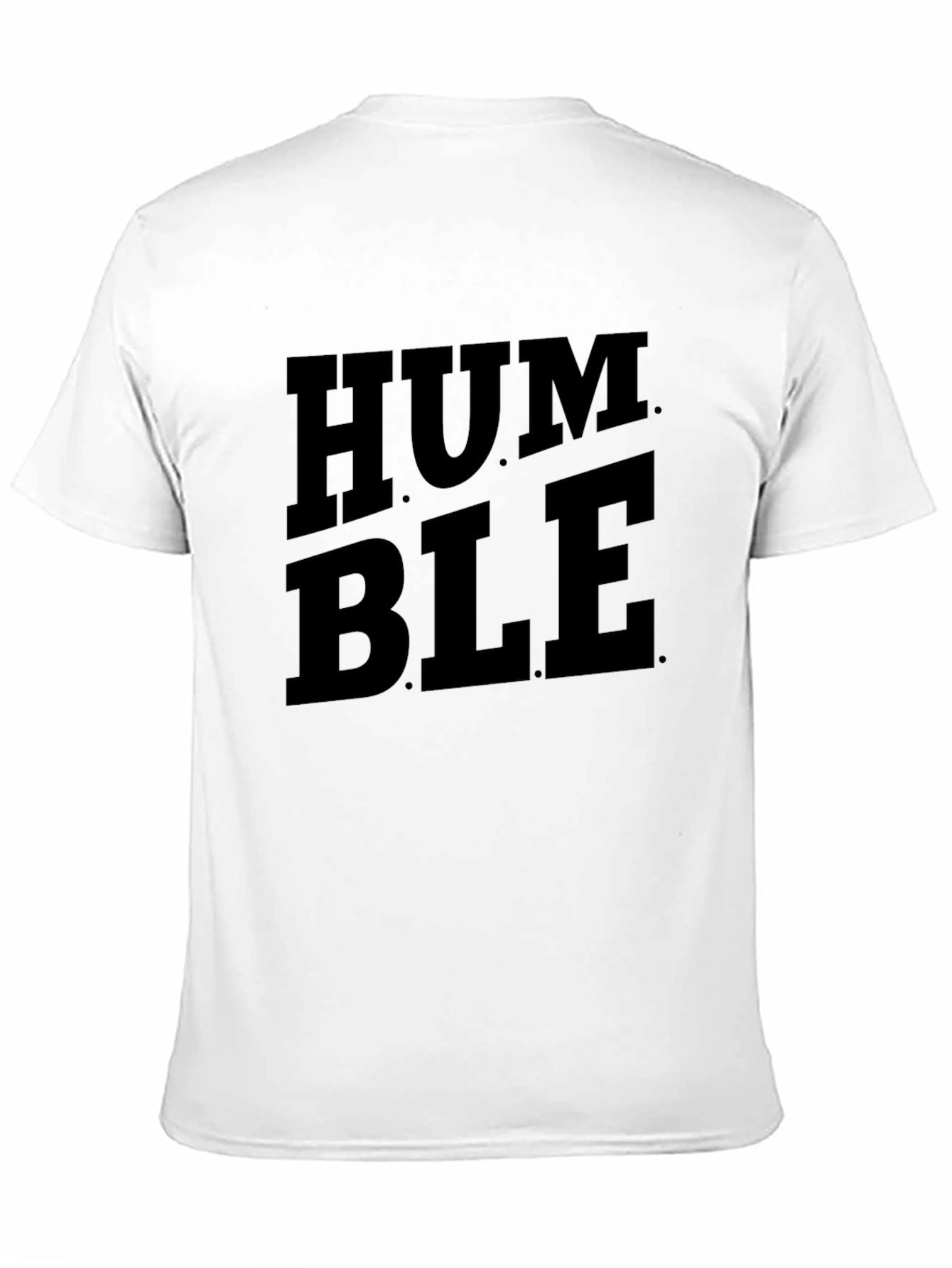 Humble Graphic Tee - Mens Black Cotton T-Shirt