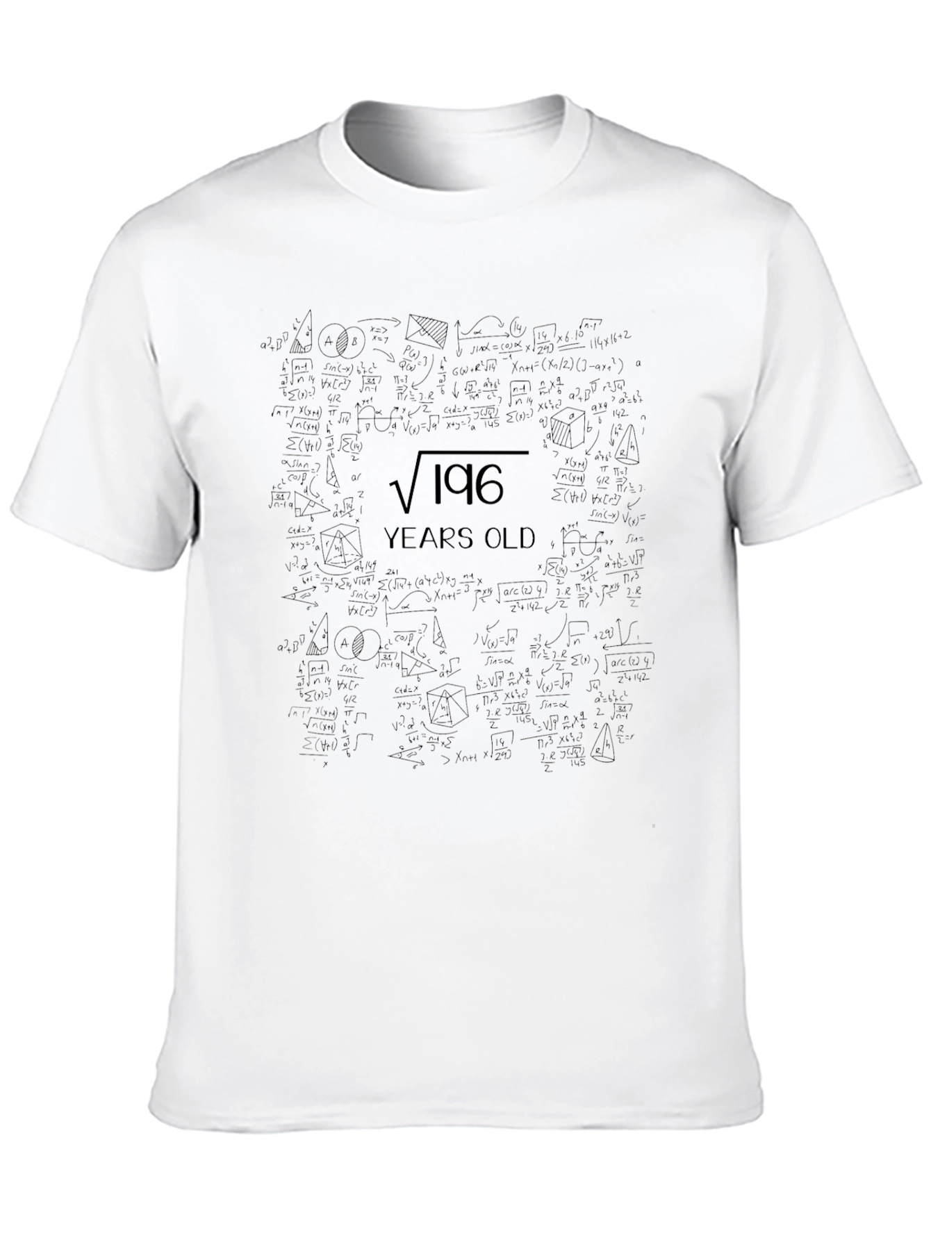 Funny 14th Birthday Math T-Shirt