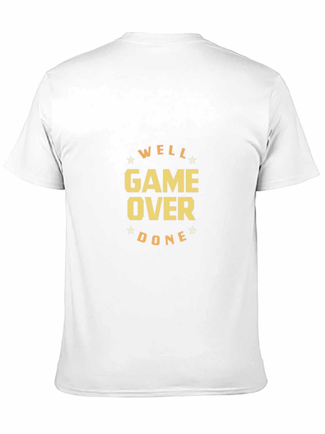 Well Game Over Done Black T-Shirt