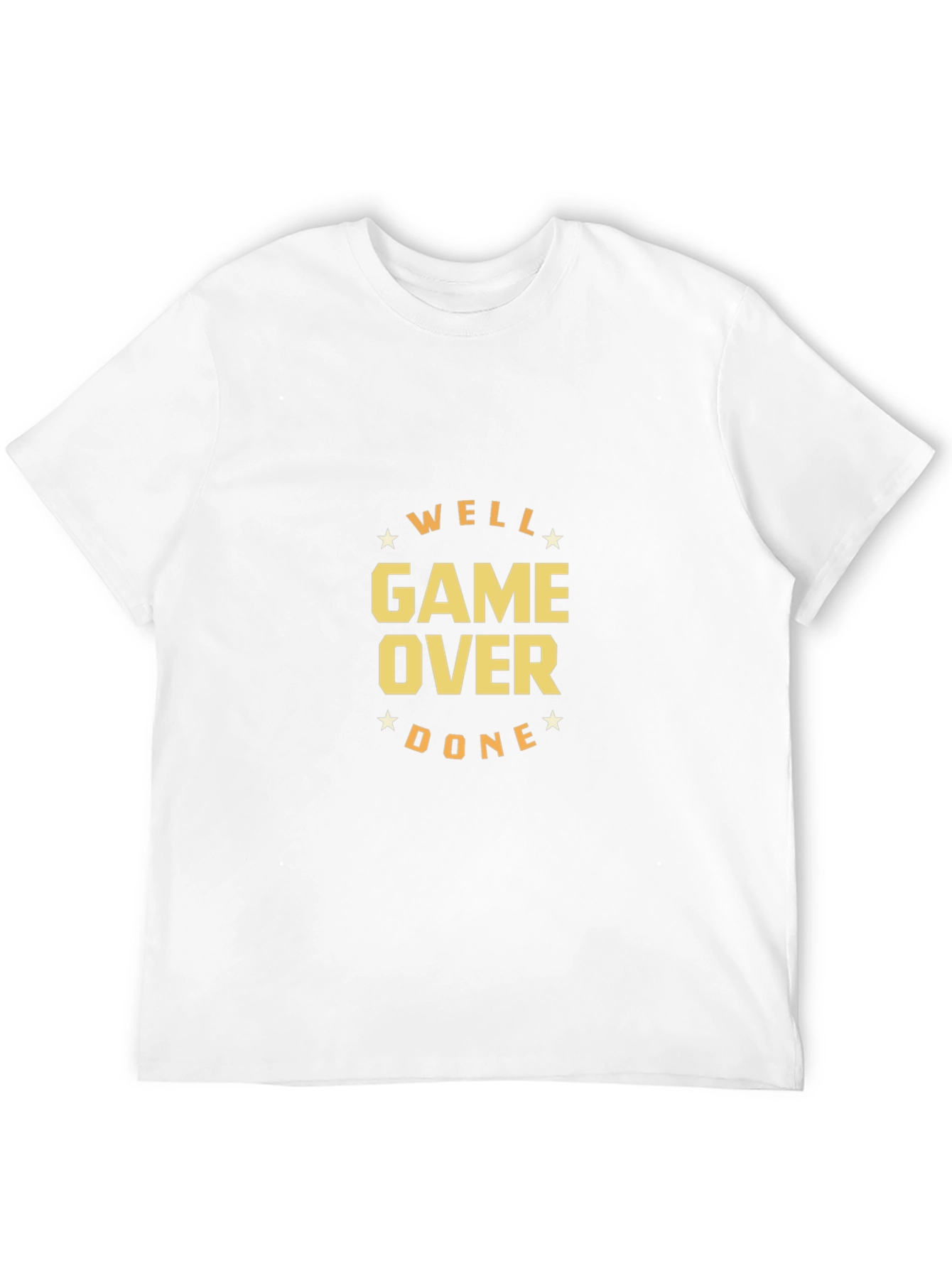 Well Game Over Done Black T-Shirt