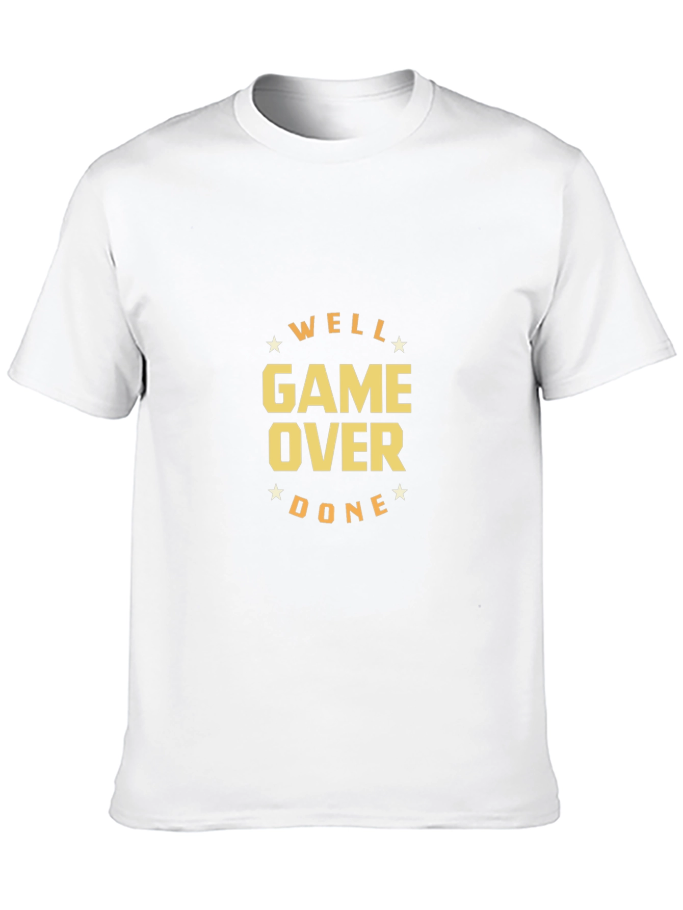 Well Game Over Done Black T-Shirt