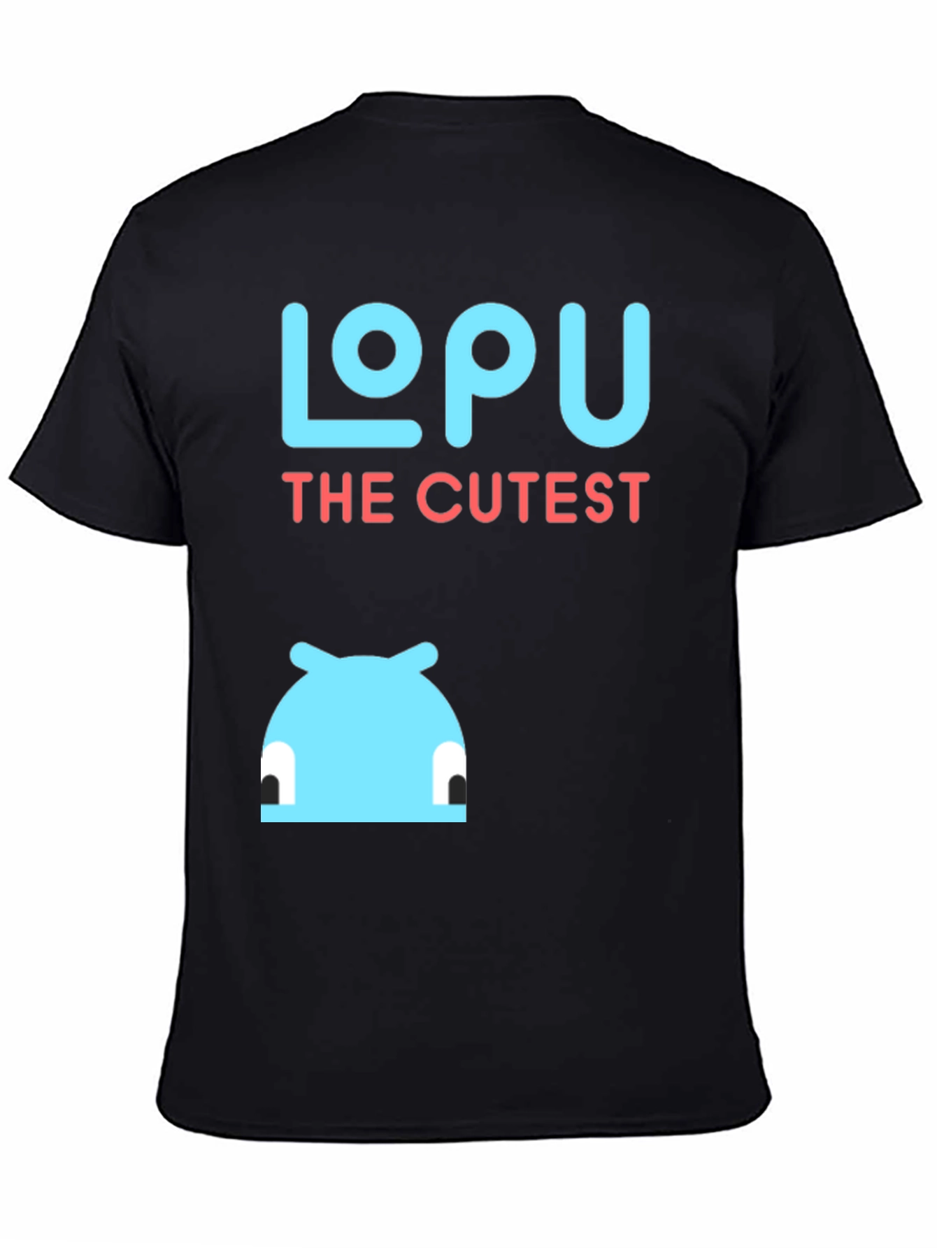Lopu The Cutest Black T-Shirt