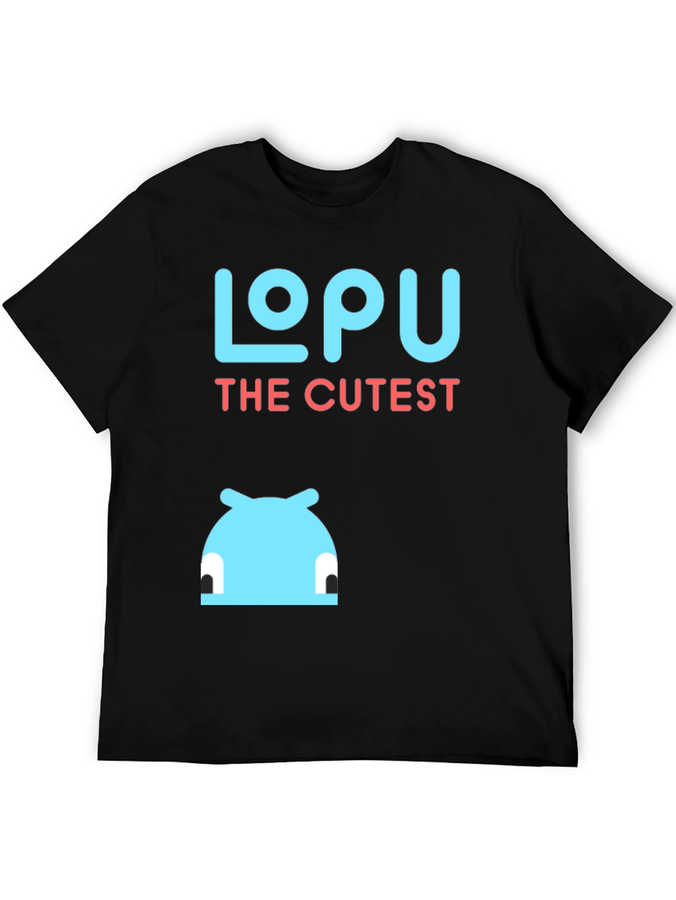 Lopu The Cutest Black T-Shirt