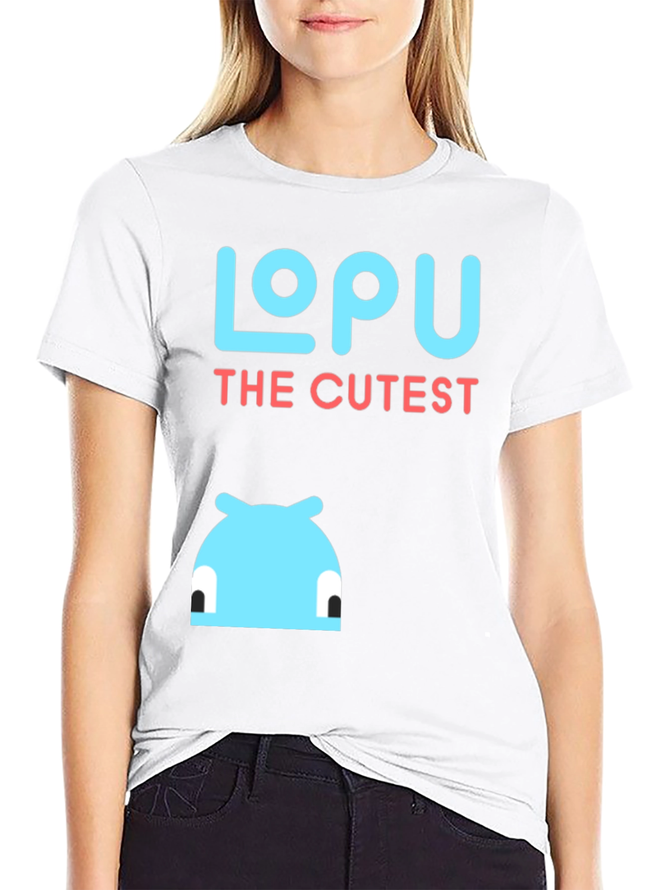 Lopu The Cutest Black T-Shirt