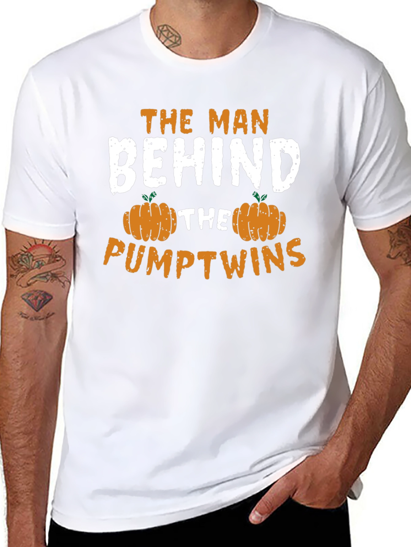 The Man Behind The PumpTwins T-Shirt