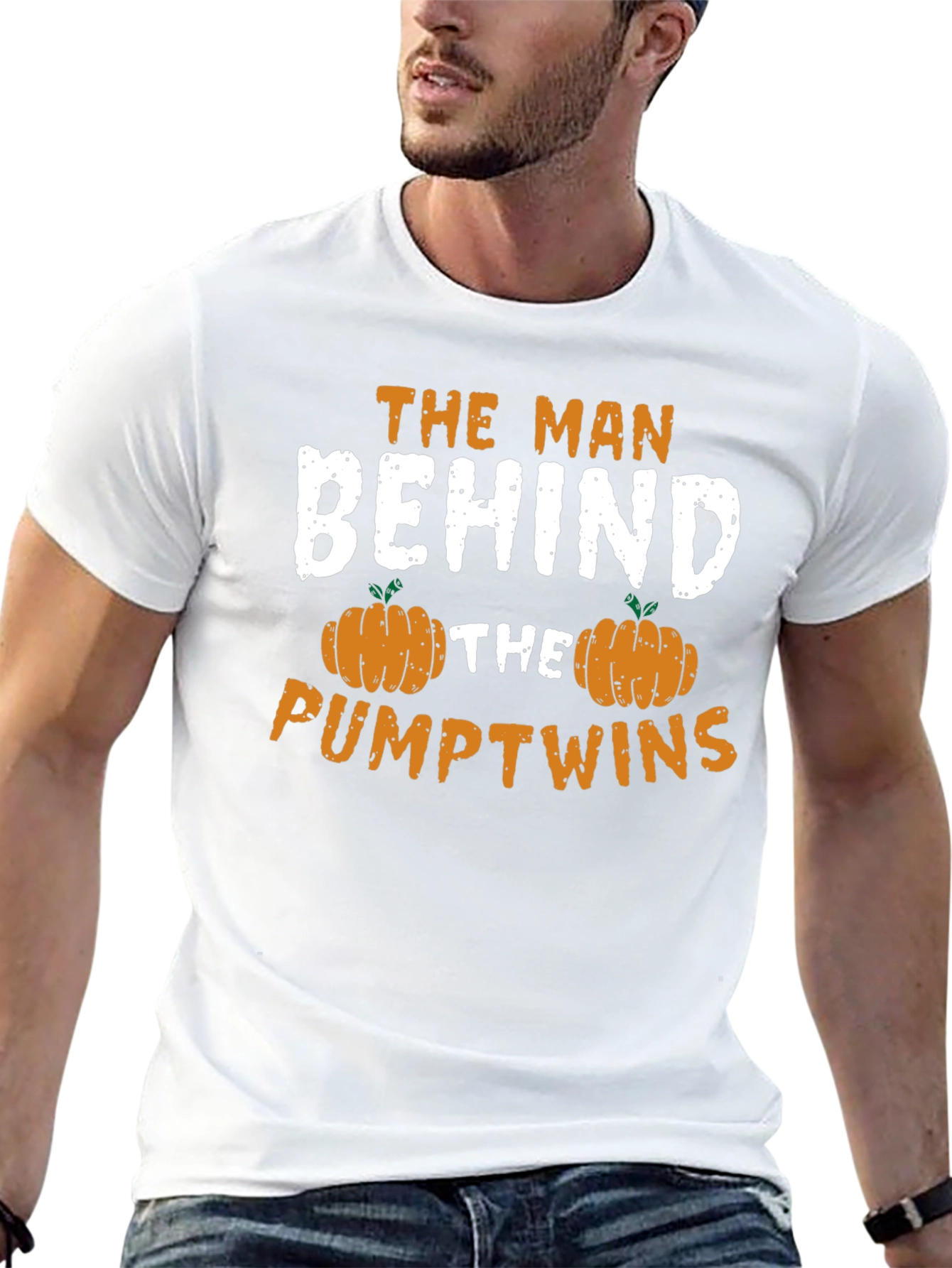 The Man Behind The PumpTwins T-Shirt
