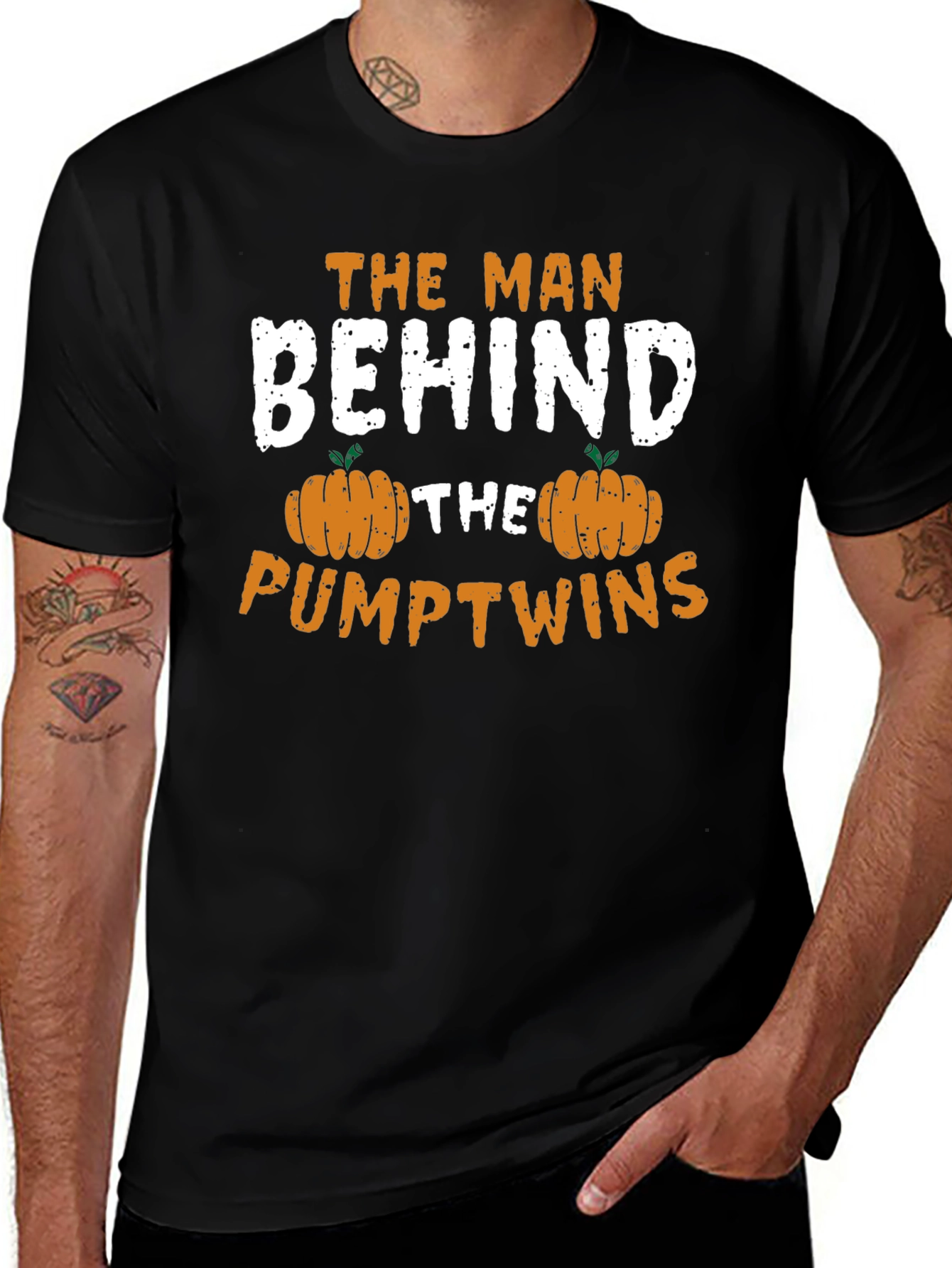 The Man Behind The PumpTwins T-Shirt
