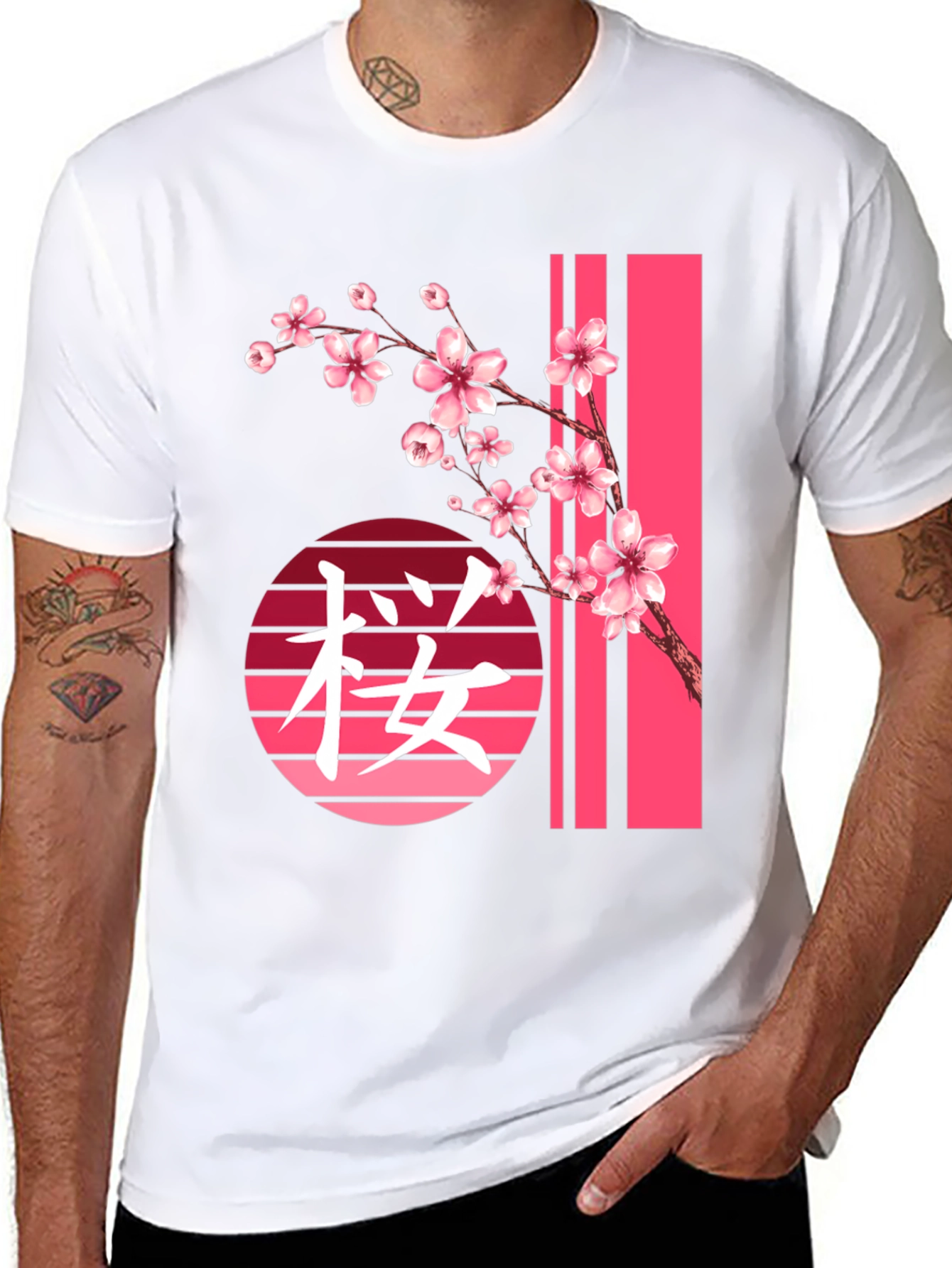 Sakura Blossom Graphic Tee