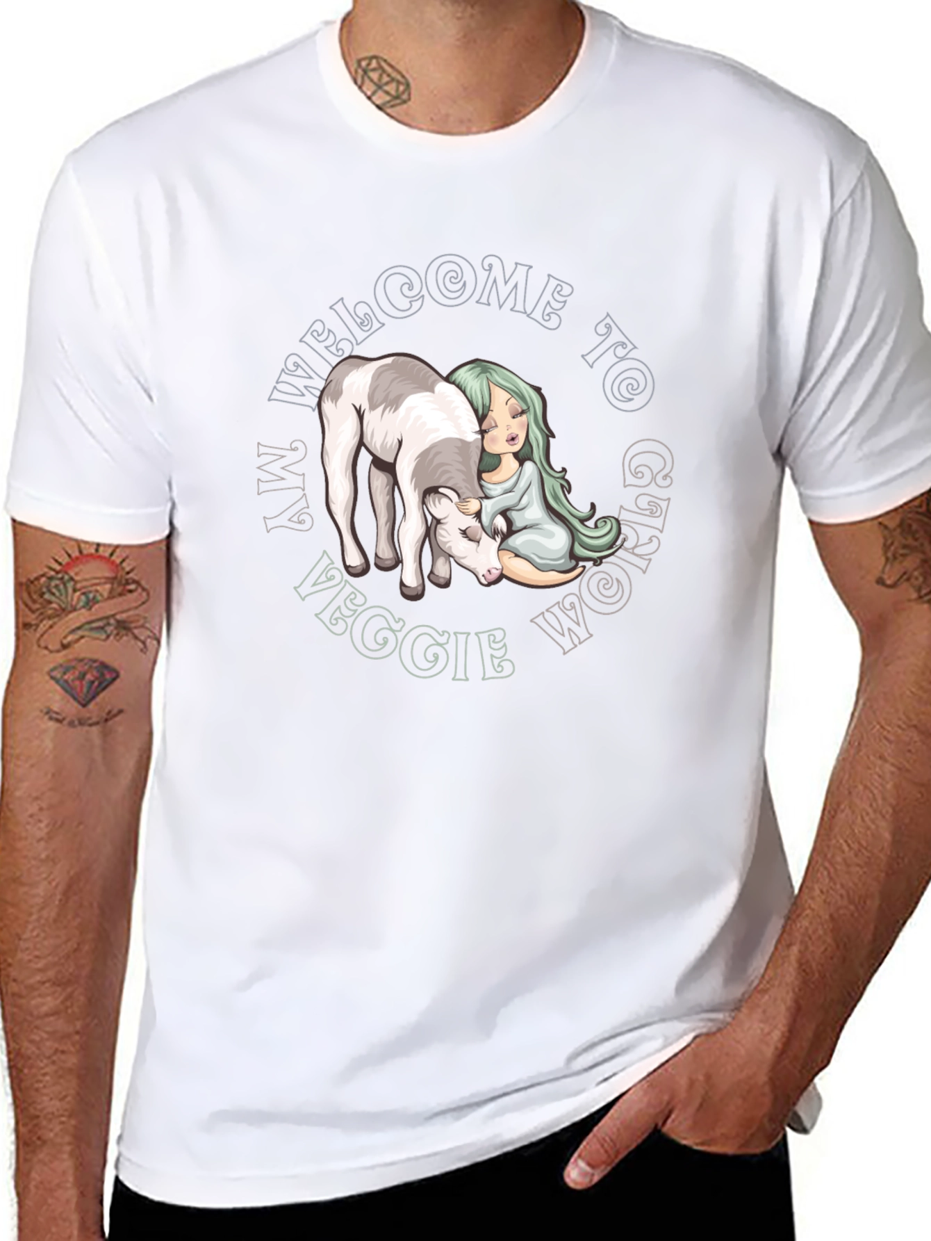 My Veggie World Graphic T-Shirt