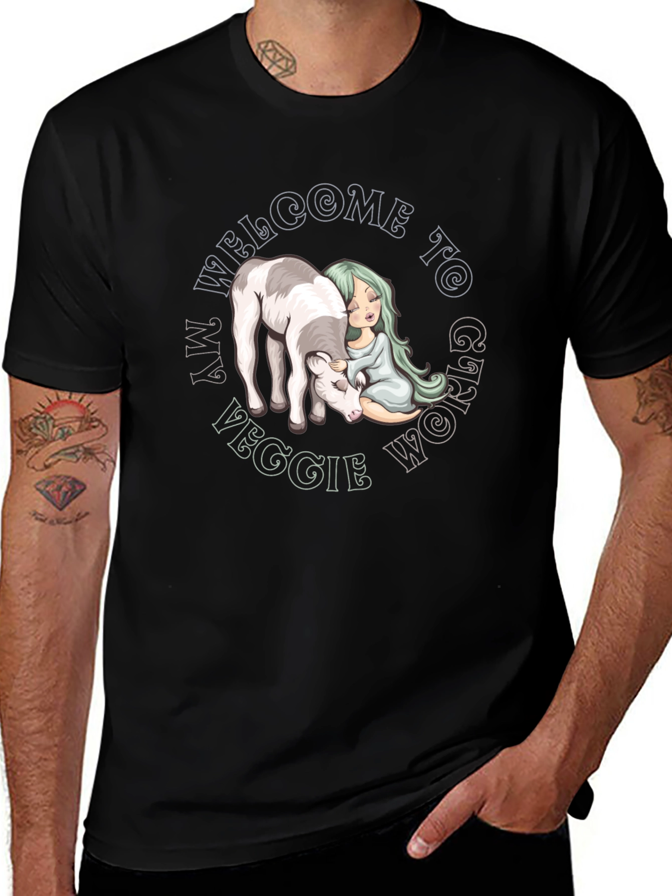 My Veggie World Graphic T-Shirt