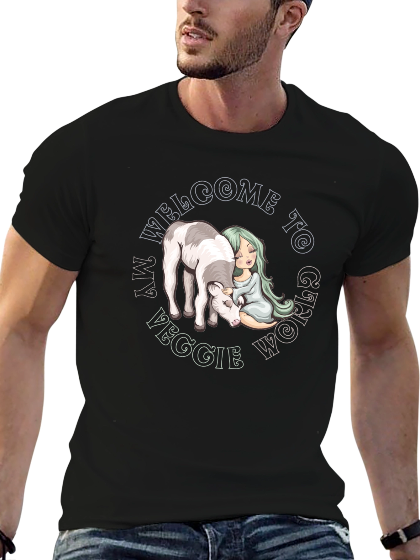 My Veggie World Graphic T-Shirt