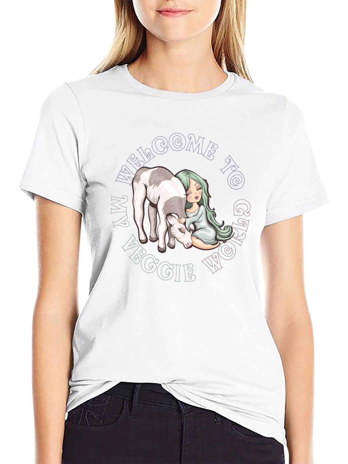 My Veggie World Graphic T-Shirt