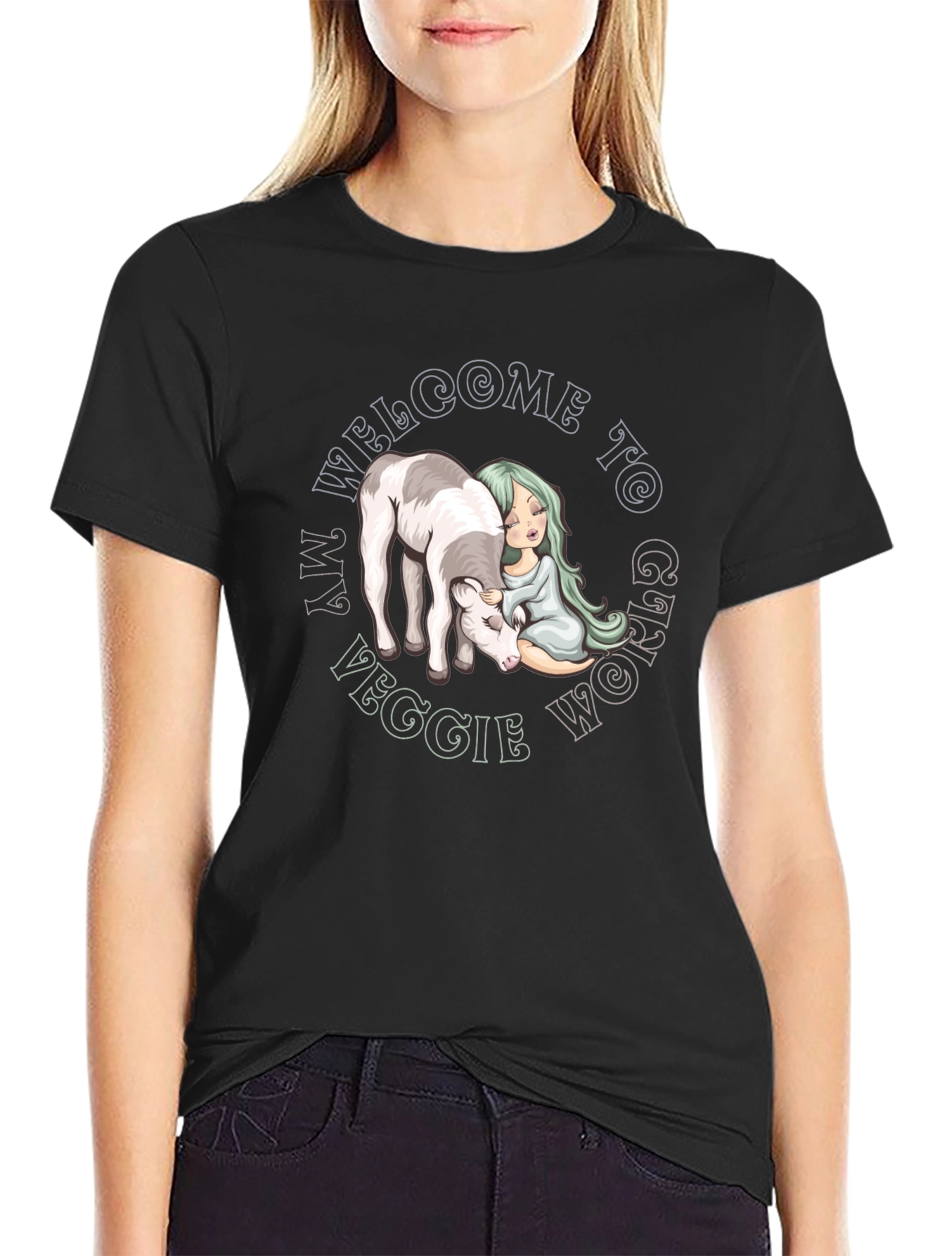 My Veggie World Graphic T-Shirt