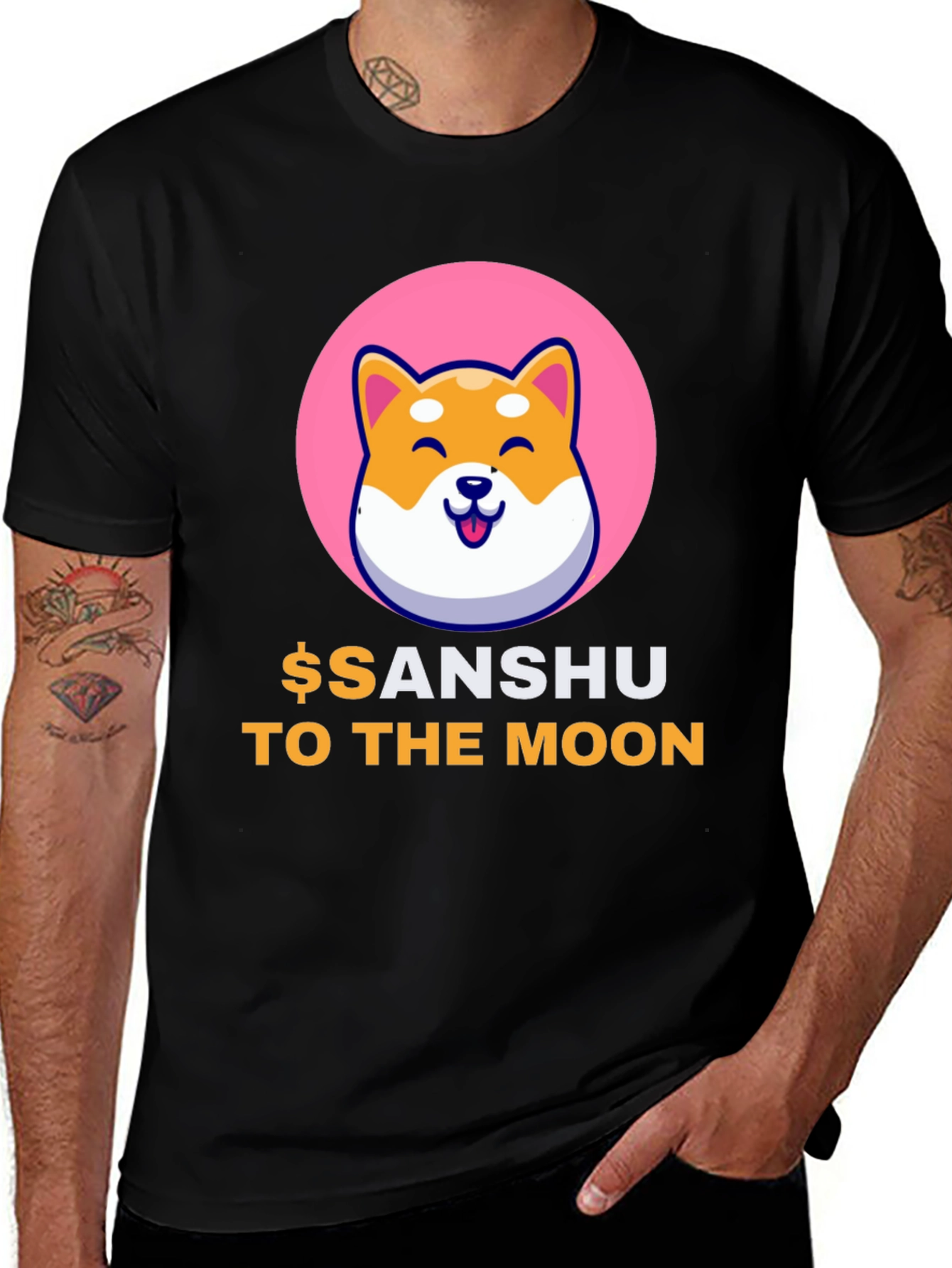 Sanshu Crypto T-Shirt - To the Moon!