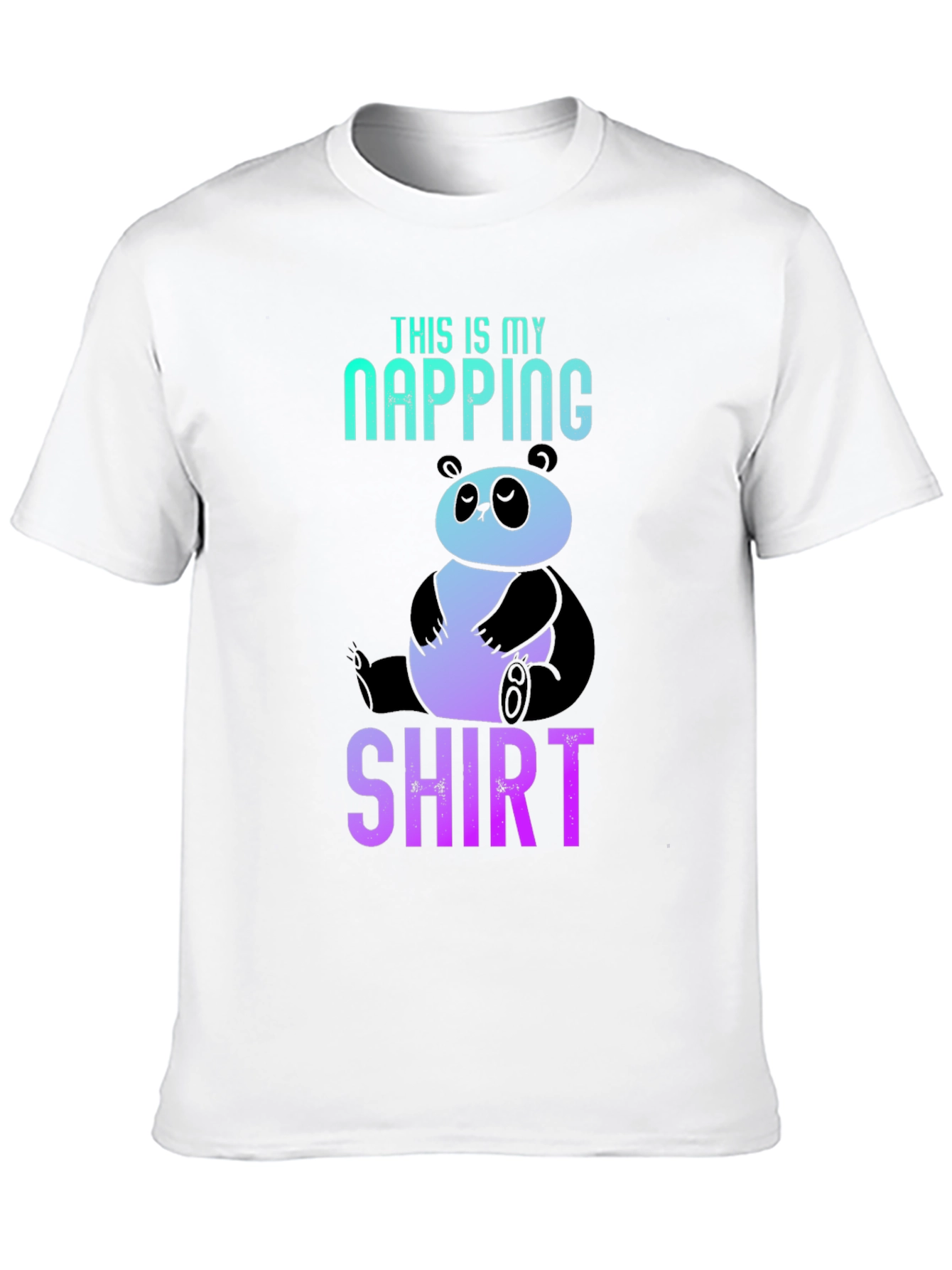 Napping Panda T-Shirt - Funny Sleep Shirt