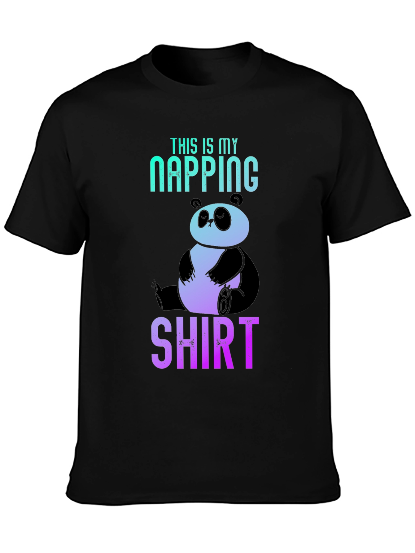 Napping Panda T-Shirt - Funny Sleep Shirt
