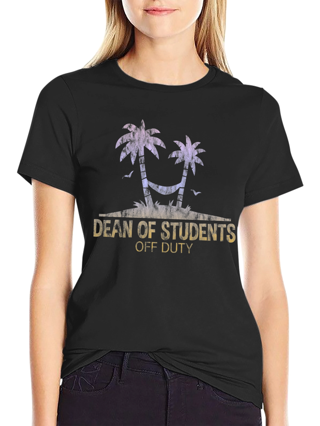 Dean of Students Off Duty Graphic T-Shirt