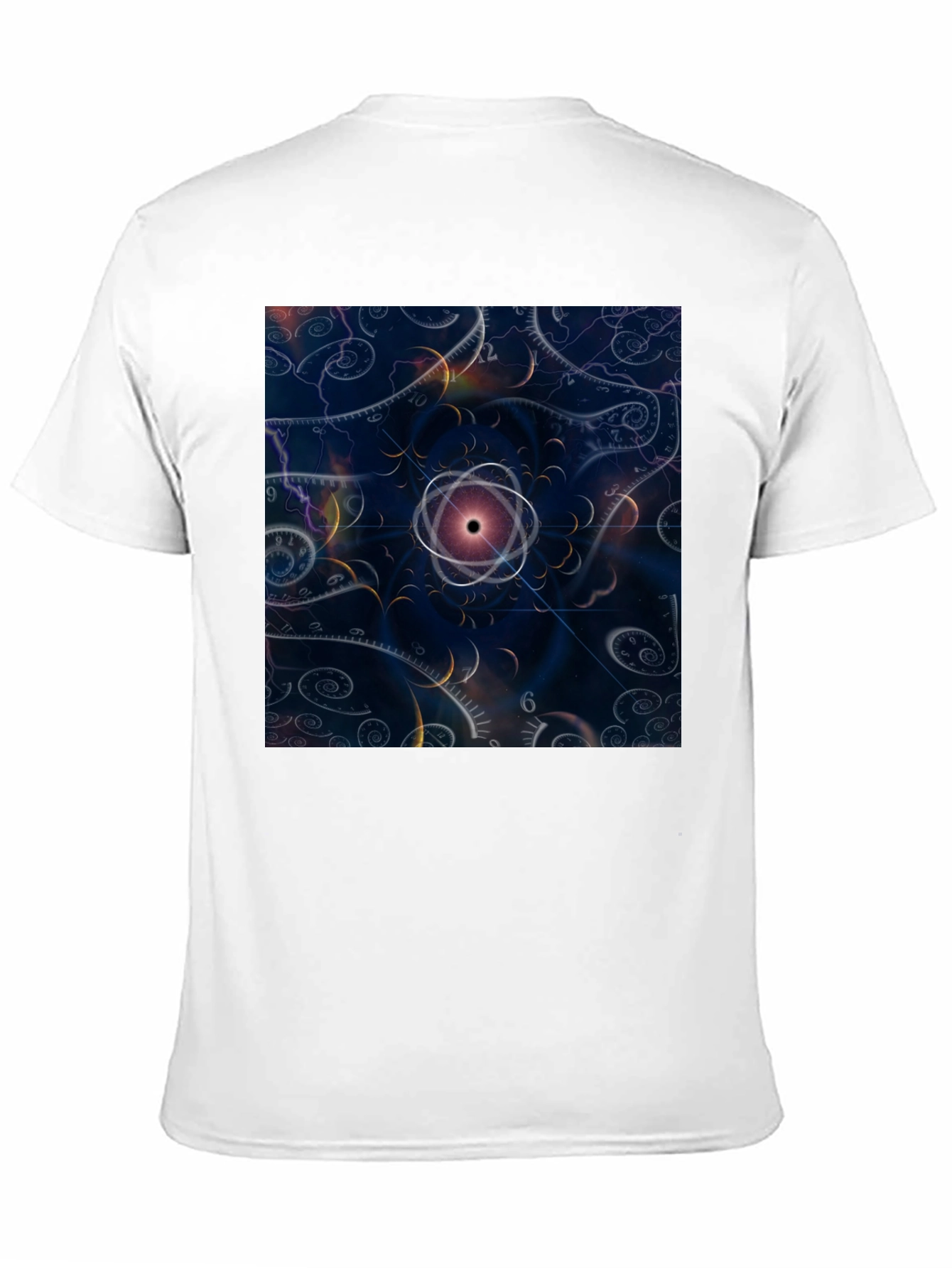 Cosmic Atom Graphic Tee - Black