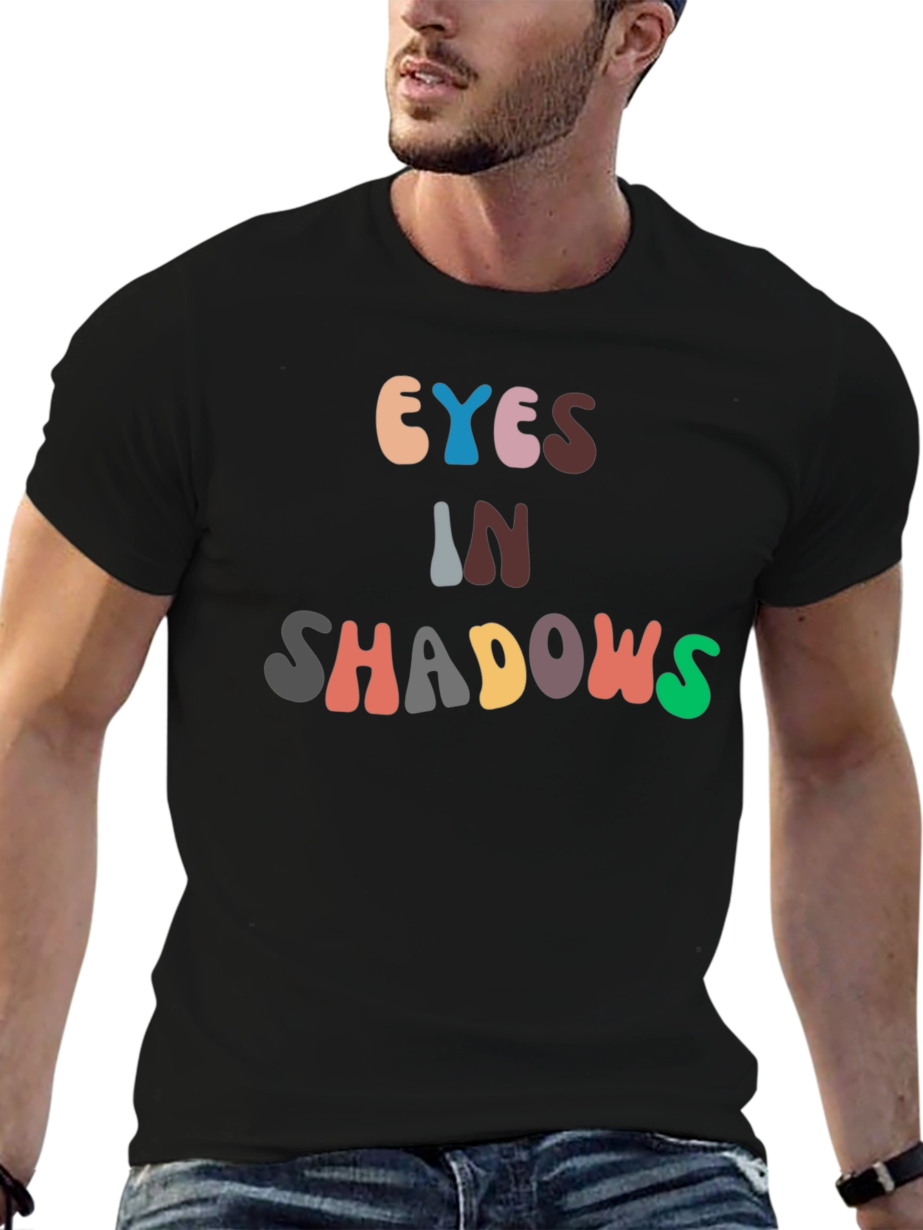Eyes In Shadows Graphic Tee