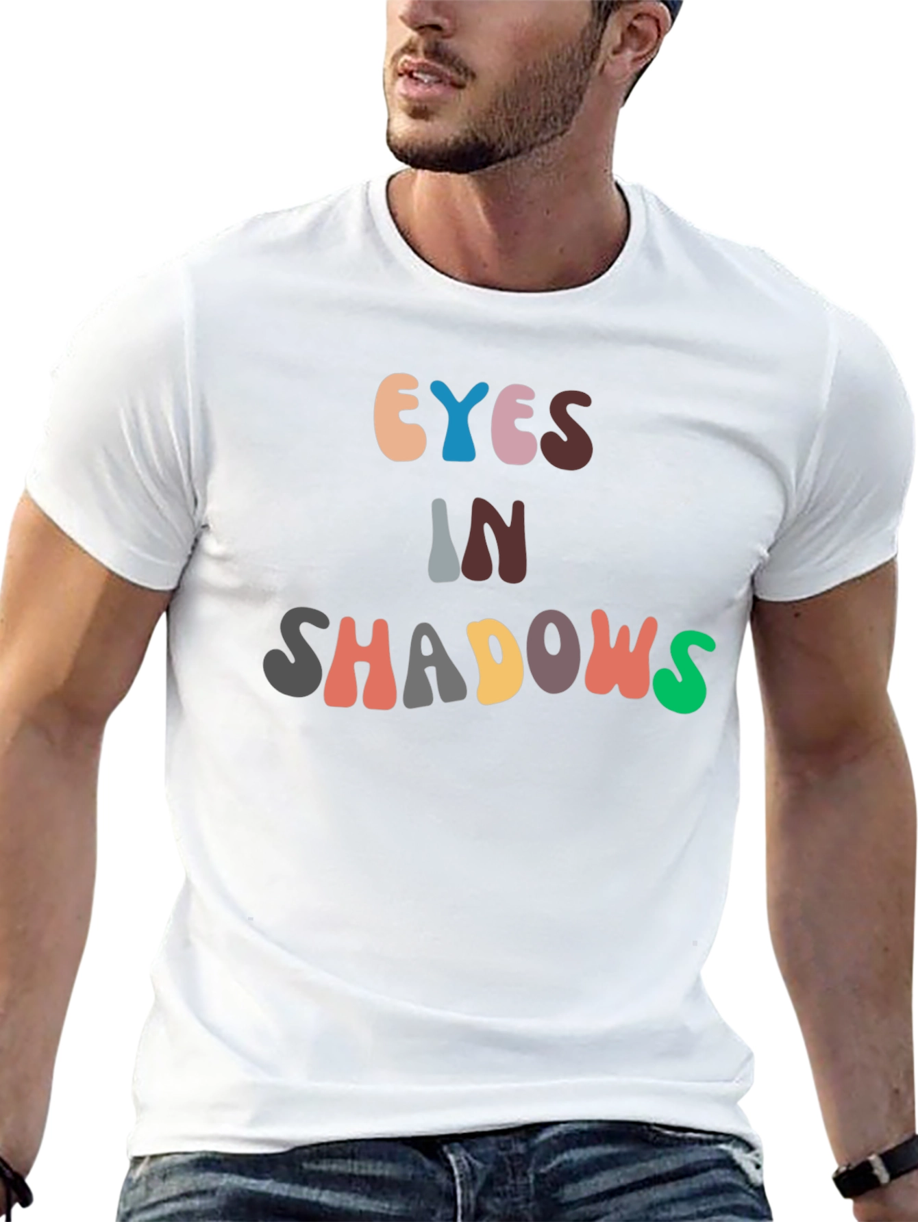 Eyes In Shadows Graphic Tee