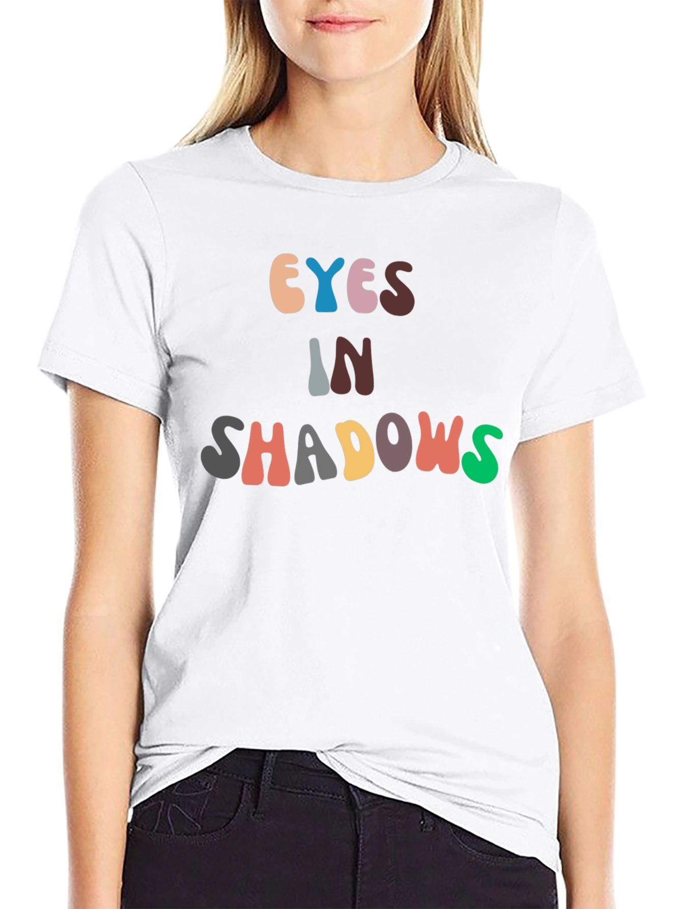 Eyes In Shadows Graphic Tee