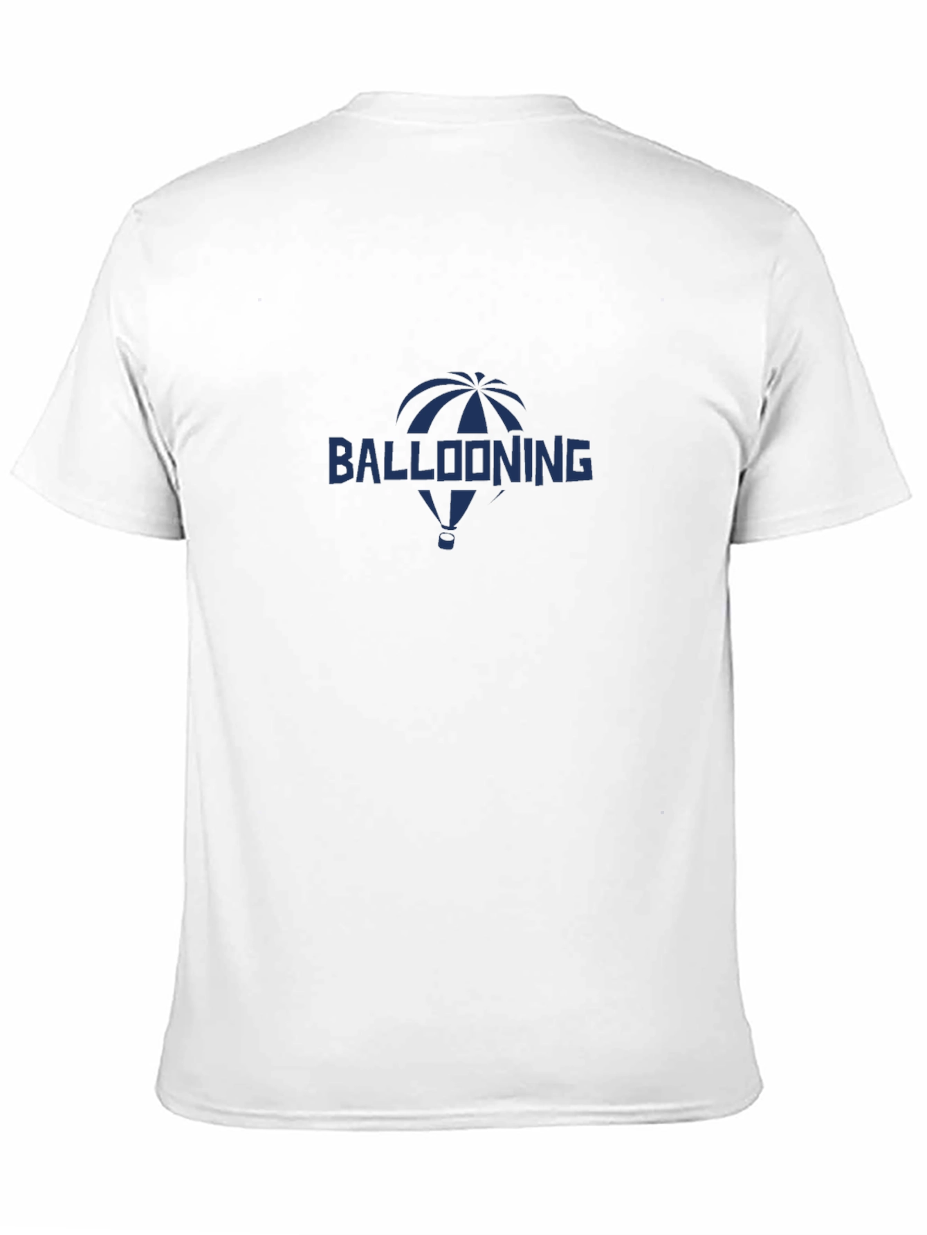 Ballooning Graphic Tee - Black Cotton Casual T-Shirt