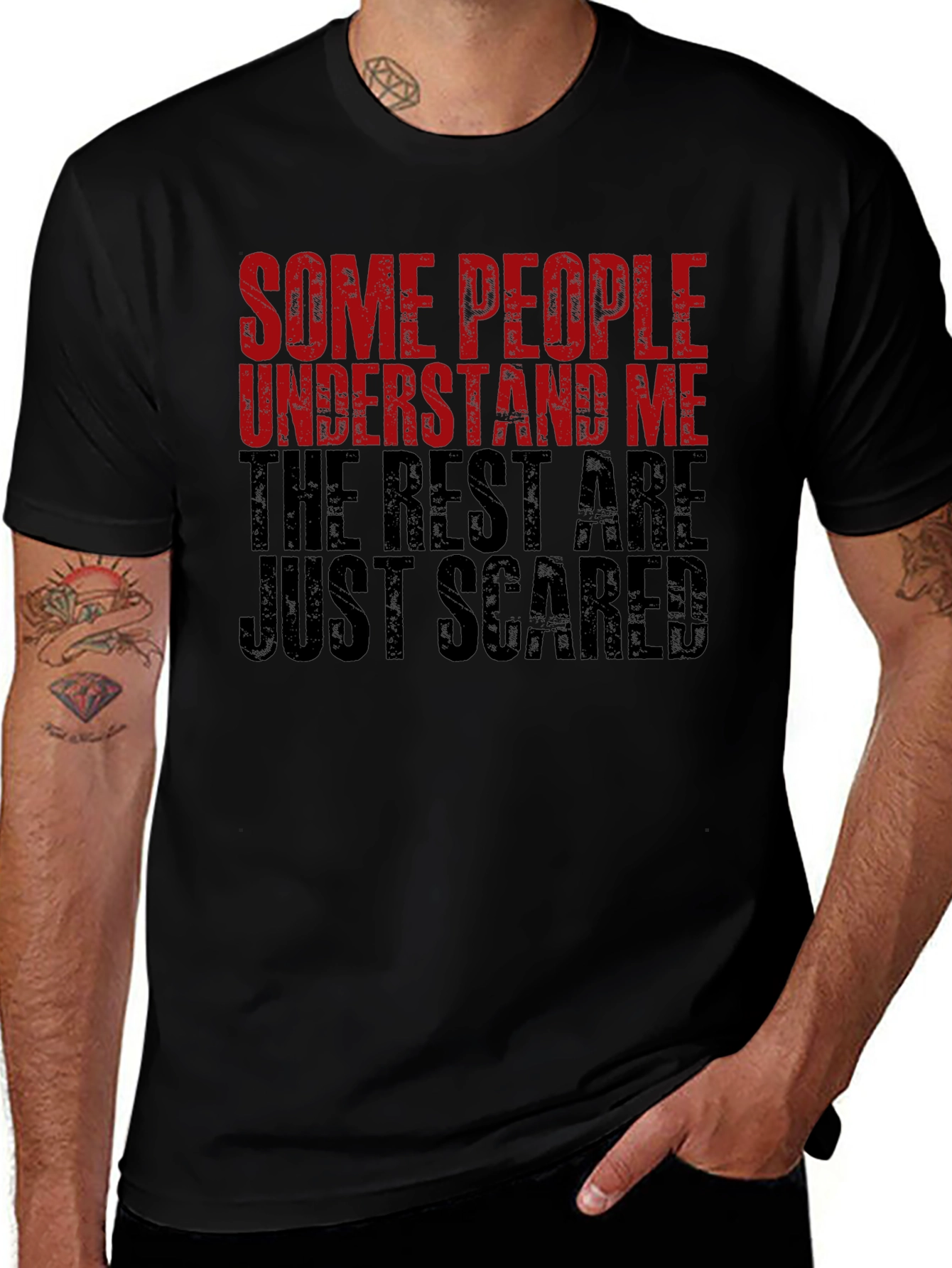 Funny Graphic T-Shirt - Some People Understand Me