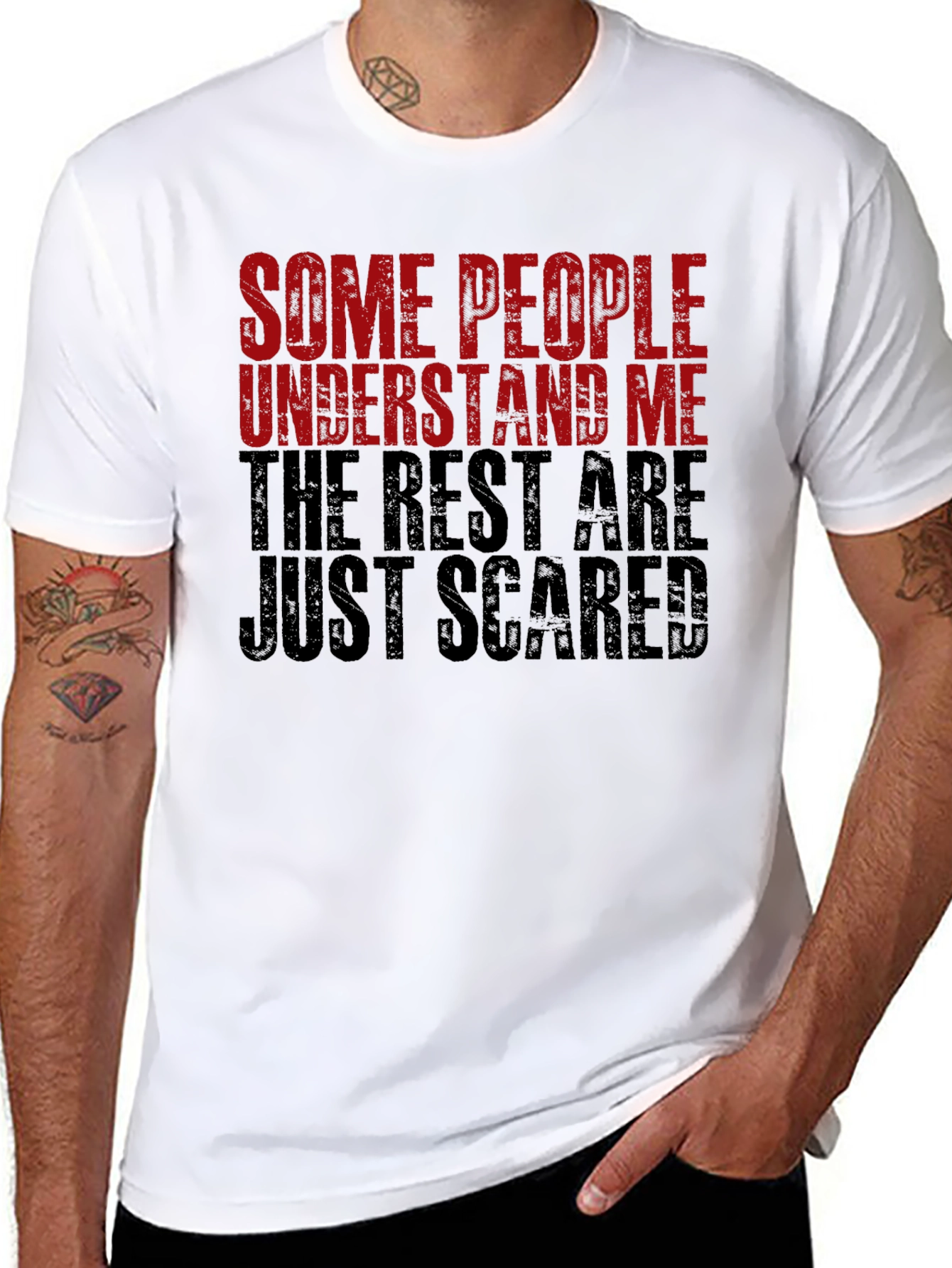 Funny Graphic T-Shirt - Some People Understand Me