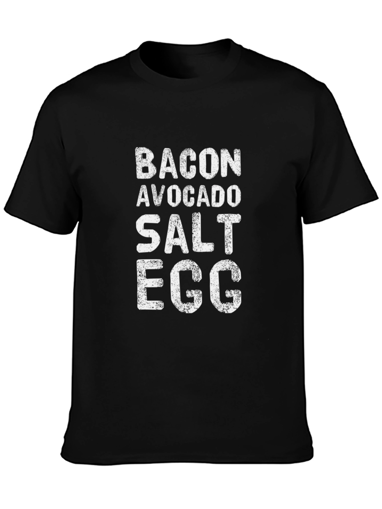 Bacon Avocado Salt Egg T-Shirt - Funny Foodie Tee