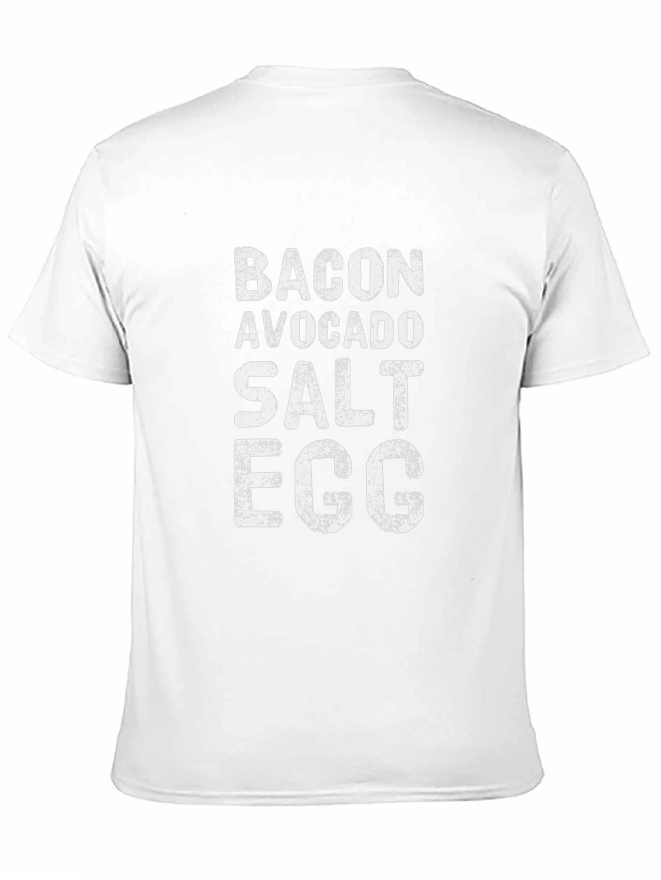 Bacon Avocado Salt Egg T-Shirt - Funny Foodie Tee
