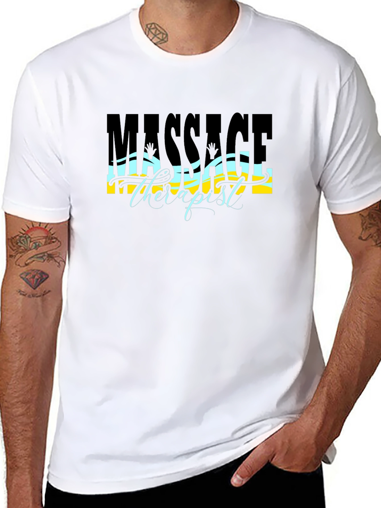 Massage Therapist Graphic Tee