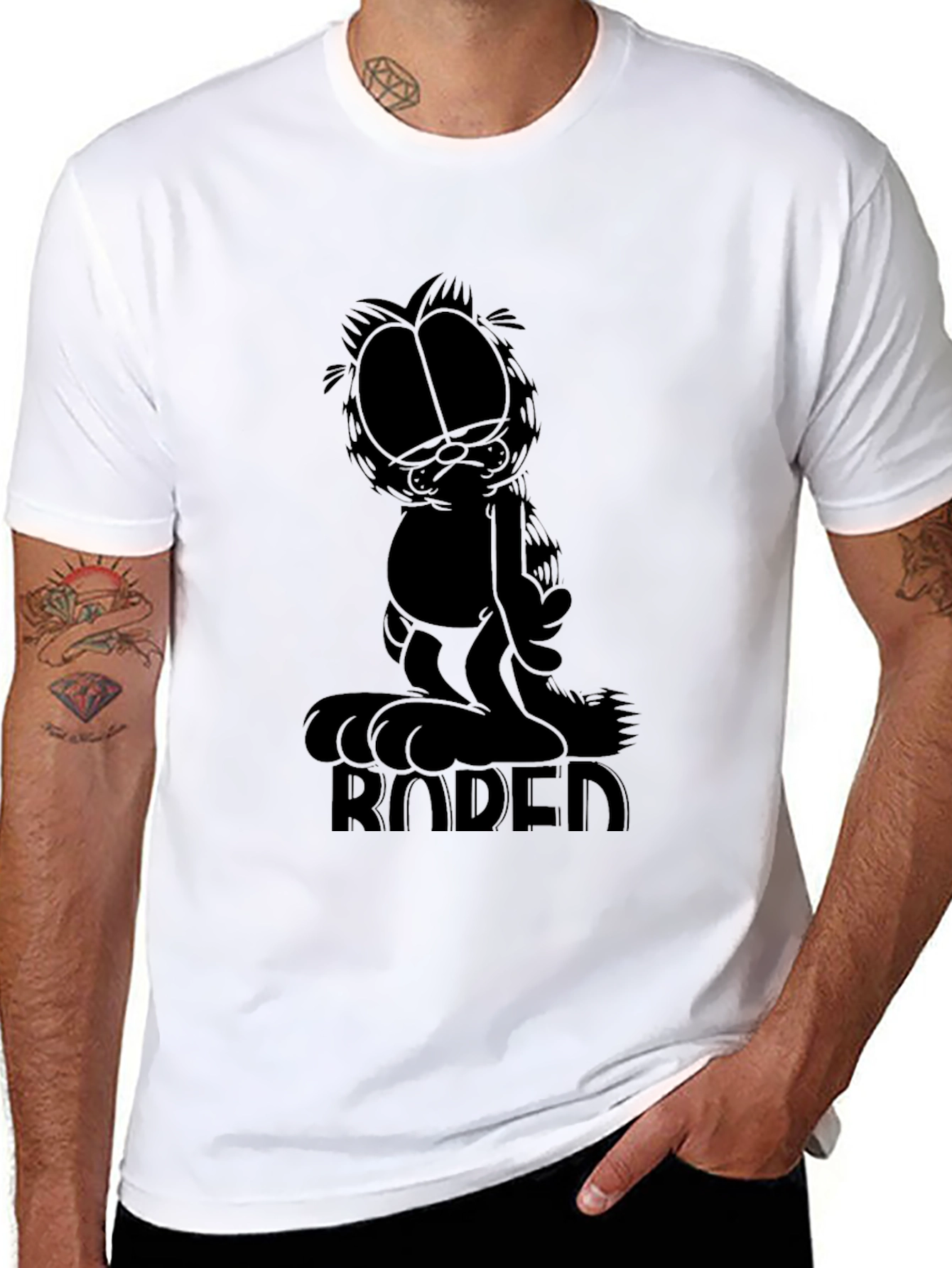 Garfield Roden Black T-Shirt