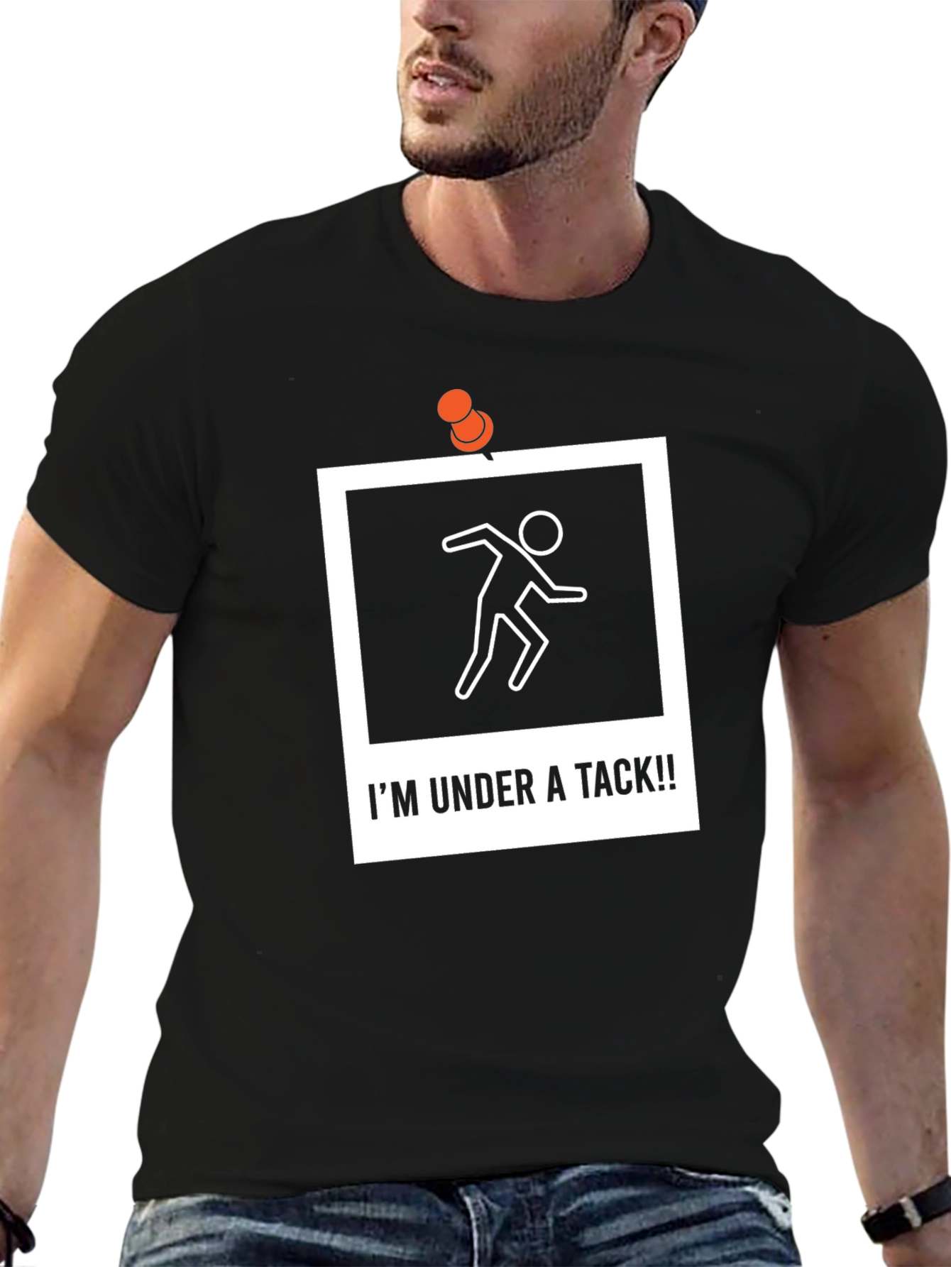 Im Under A Tack Pun T-Shirt