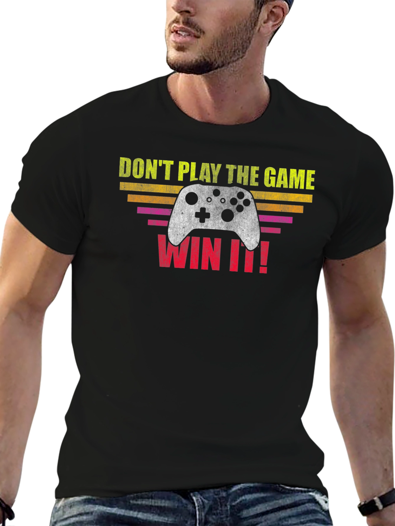 Dont Play The Game Win It! Gamer T-Shirt