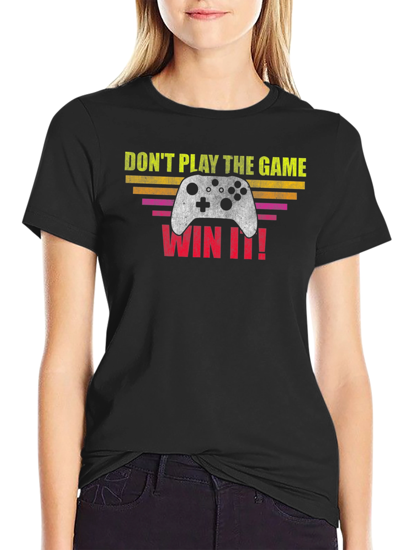 Dont Play The Game Win It! Gamer T-Shirt