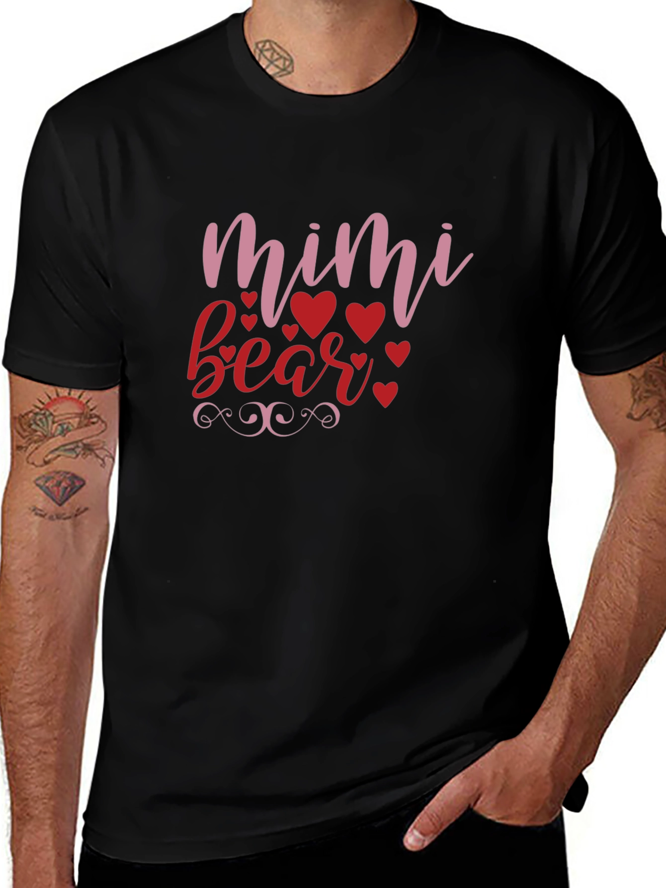 Mimi Bear Graphic T-Shirt - Valentines Day Gift
