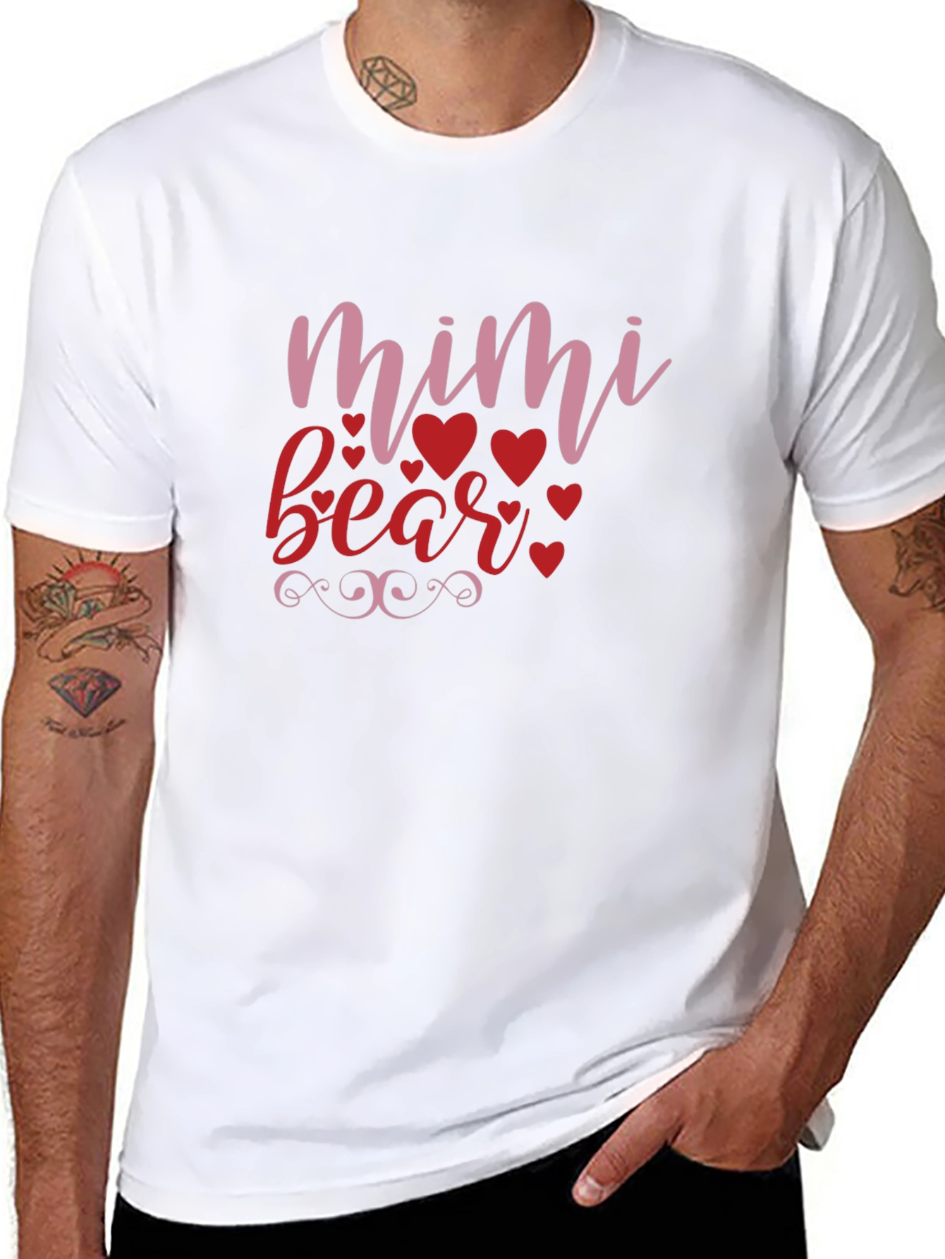 Mimi Bear Graphic T-Shirt - Valentines Day Gift