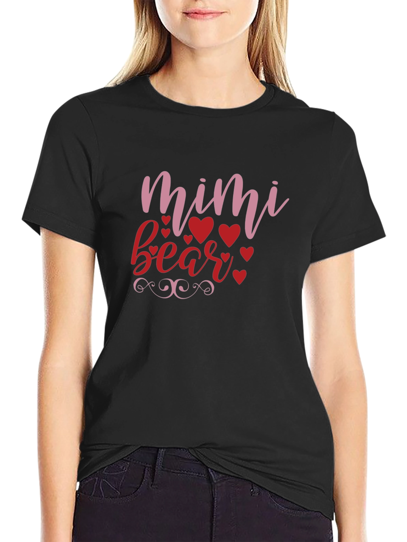 Mimi Bear Graphic T-Shirt - Valentines Day Gift