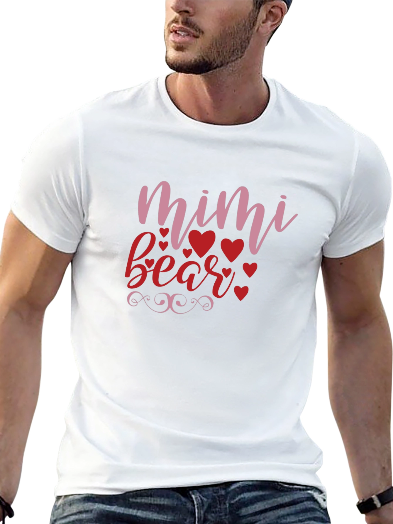 Mimi Bear Graphic T-Shirt - Valentines Day Gift