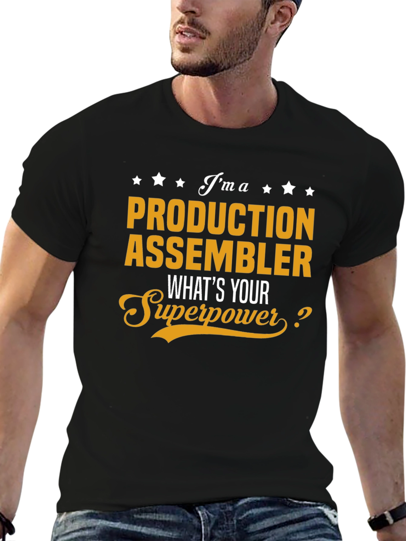 Production Assembler Superpower T-Shirt