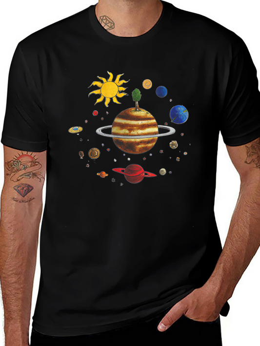 Planetary T-Shirt - Unique Space Design