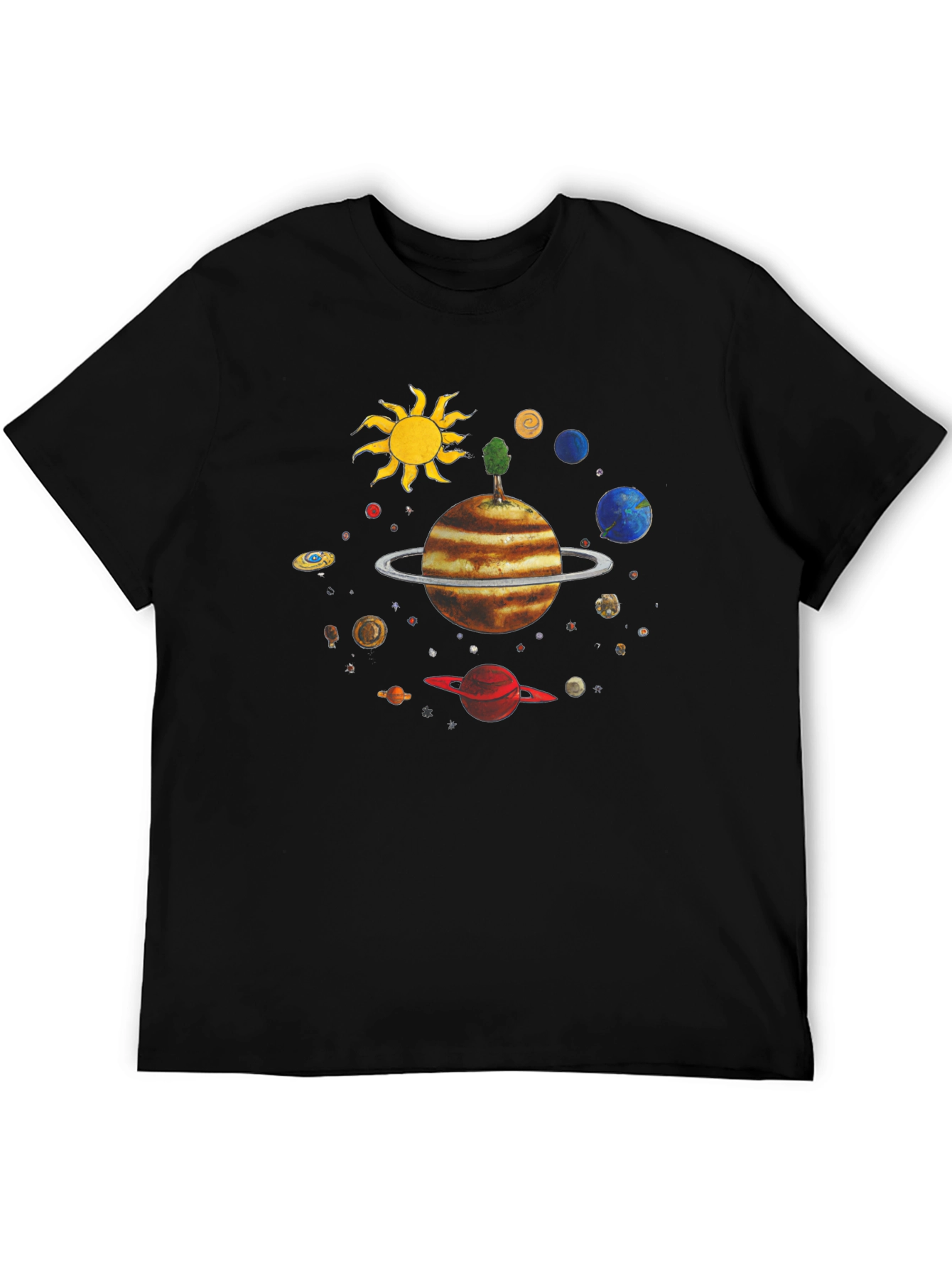 Planetary T-Shirt - Unique Space Design